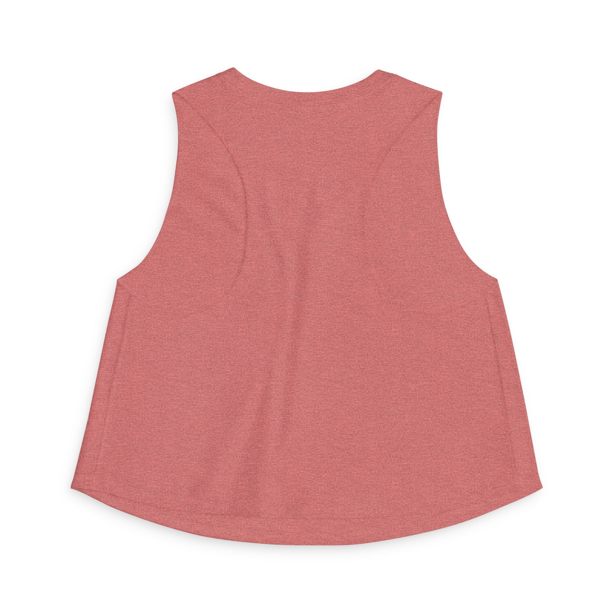 Muscle Mommy Crop Top — Distressed Fitness Mom Gym Tank