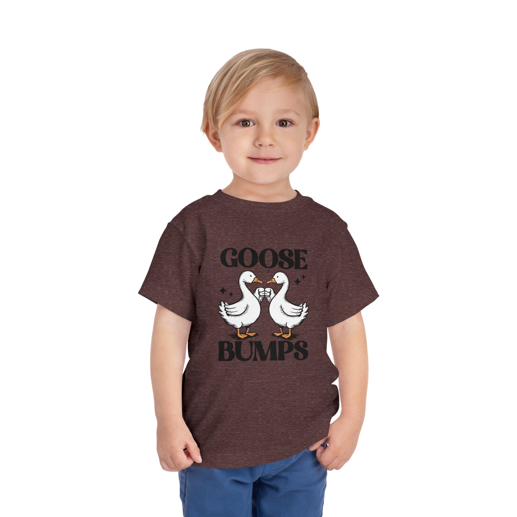 Goose Bumps Toddler Tee — Cute Matching Kids Shirt
