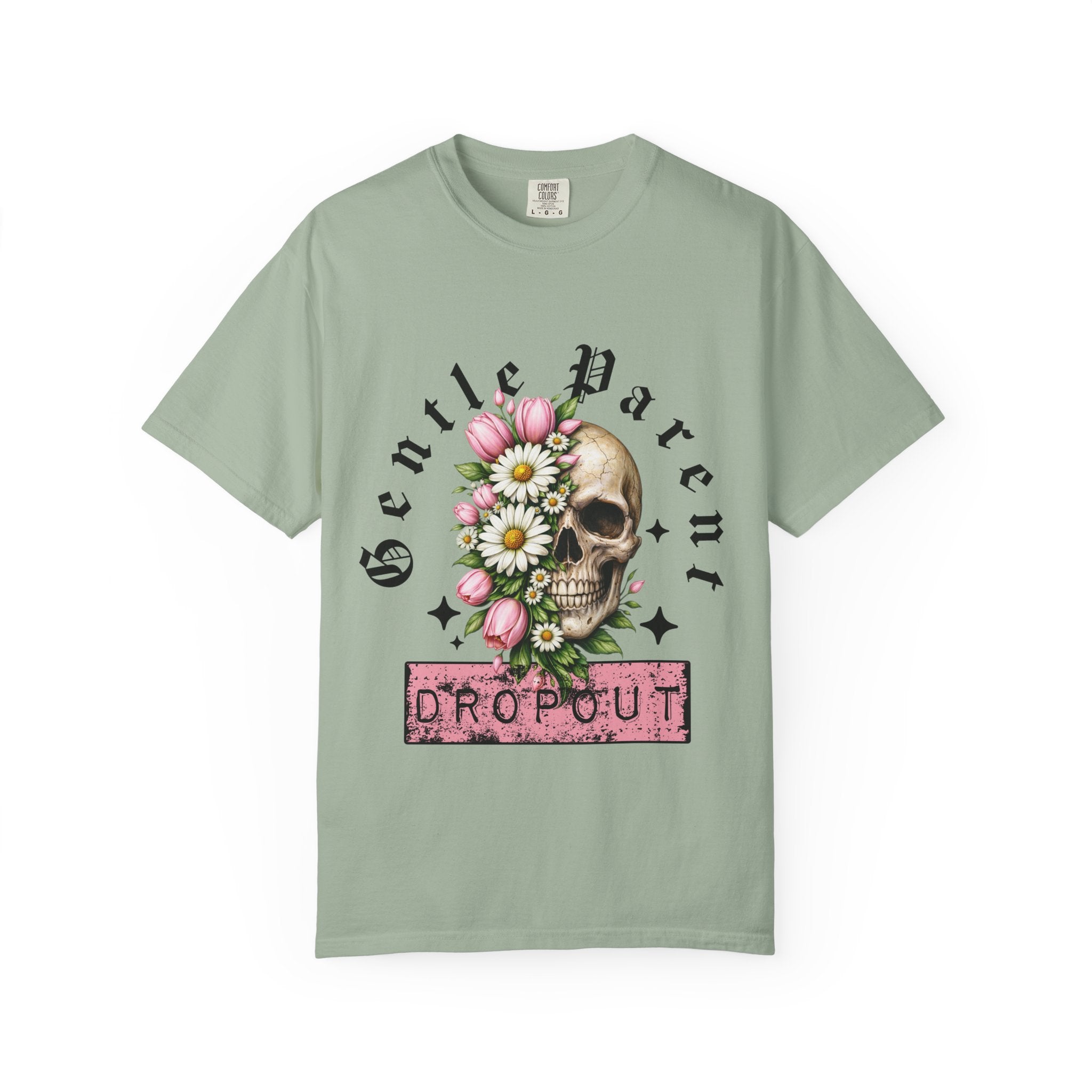 Gentle Parent Dropout Skull Floral T-Shirt