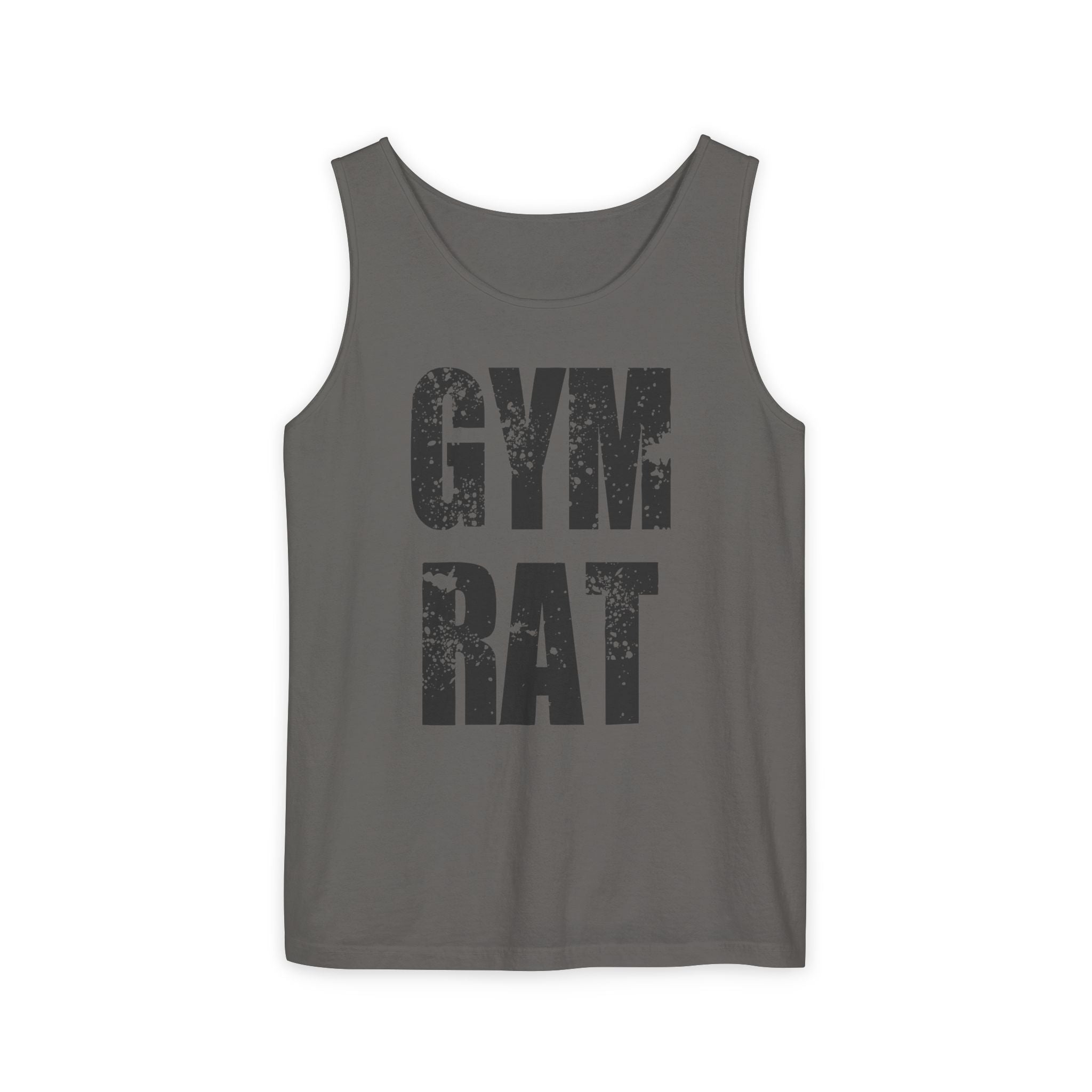 Gym Rat Tank Top — Distressed Fitness Tank for Gym Lovers