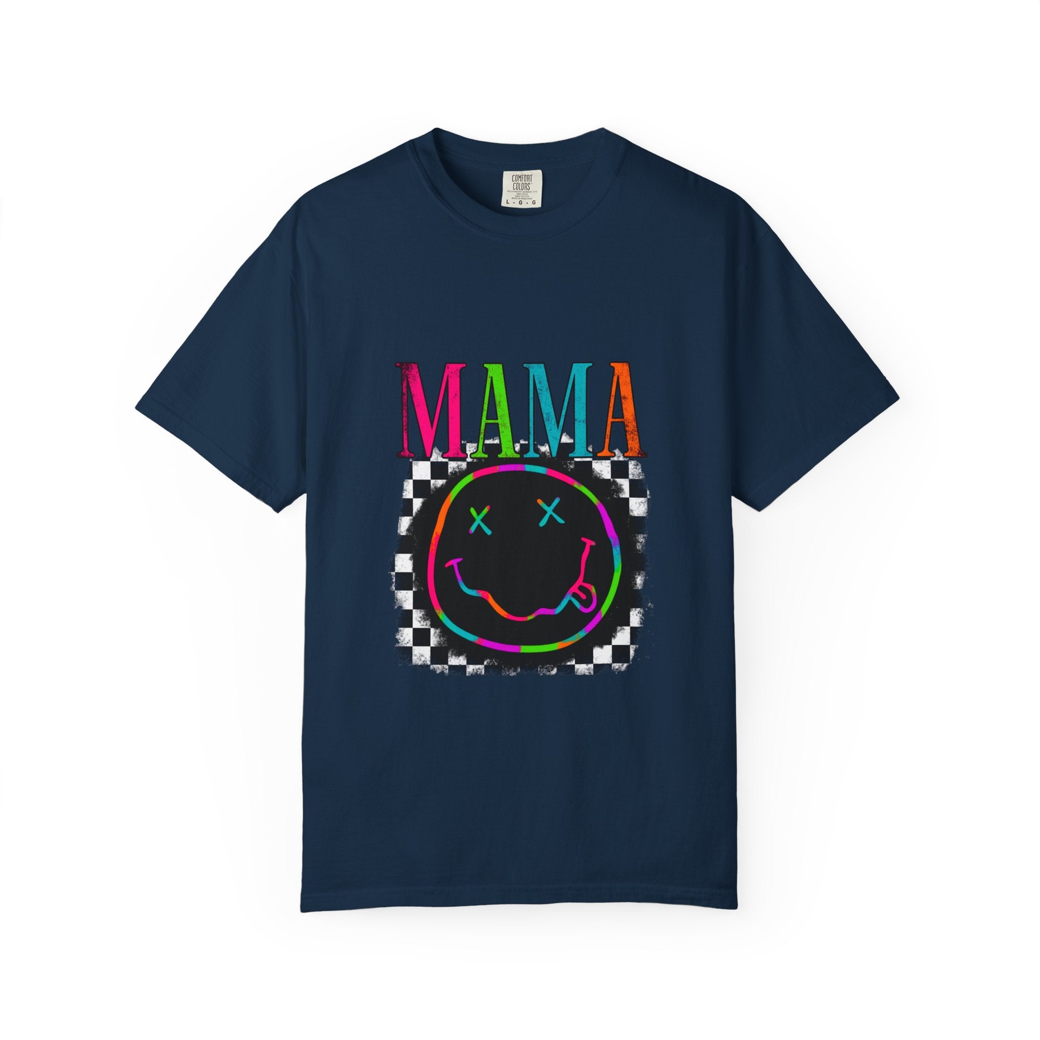 Mama Neon Grunge T-Shirt