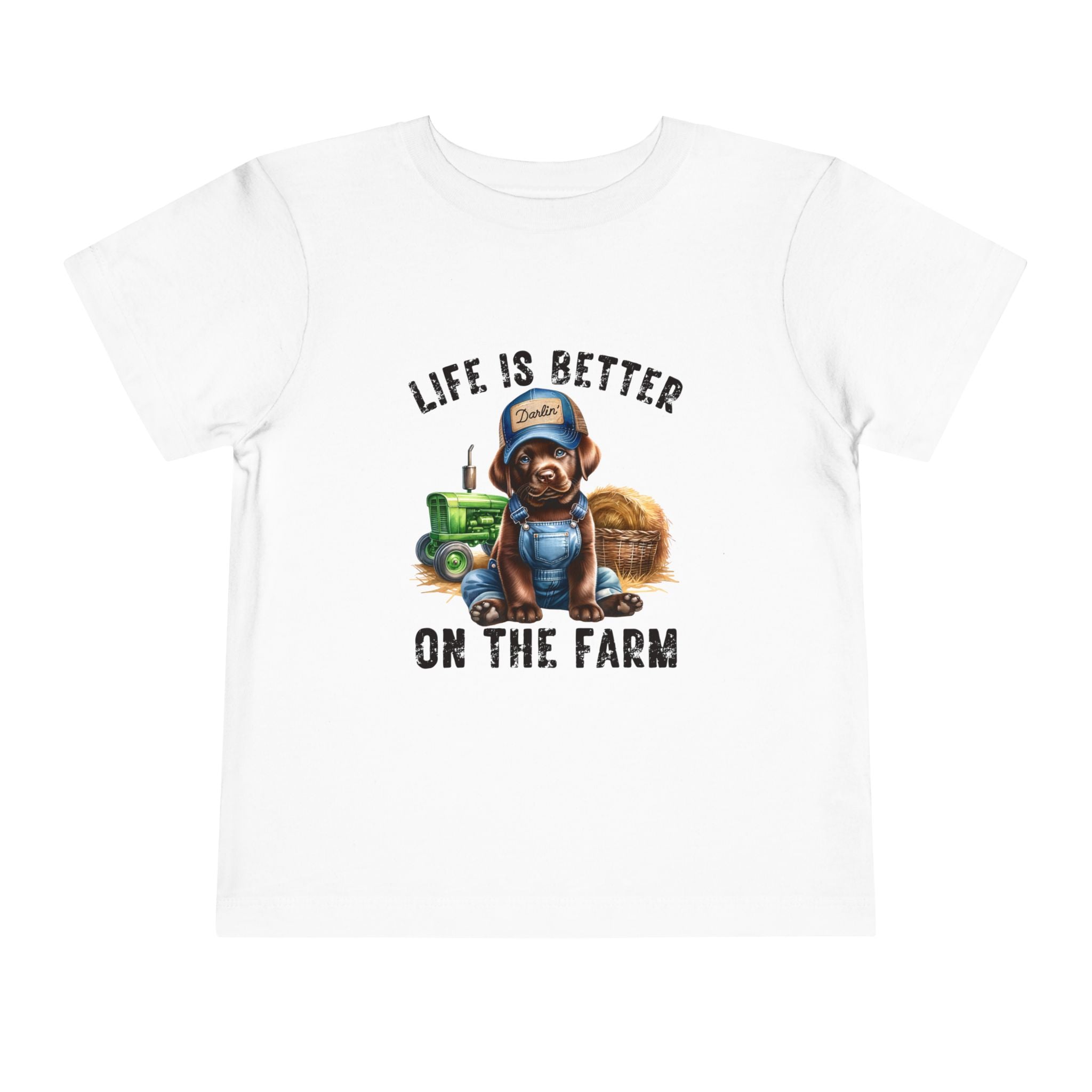 Life Is Better On The Farm Toddler Tee