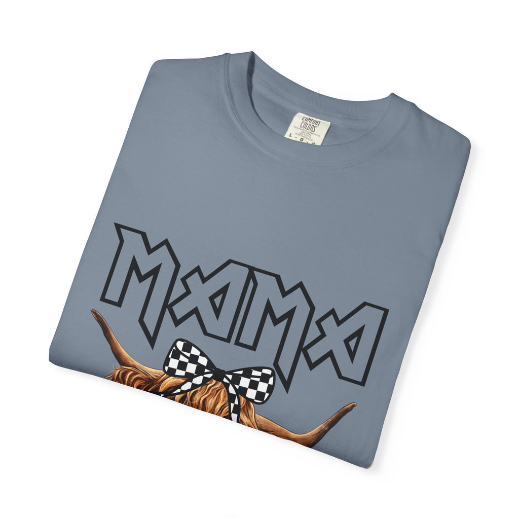 Mama Highland Cow T-Shirt — Cute Cow Mom Graphic Tee