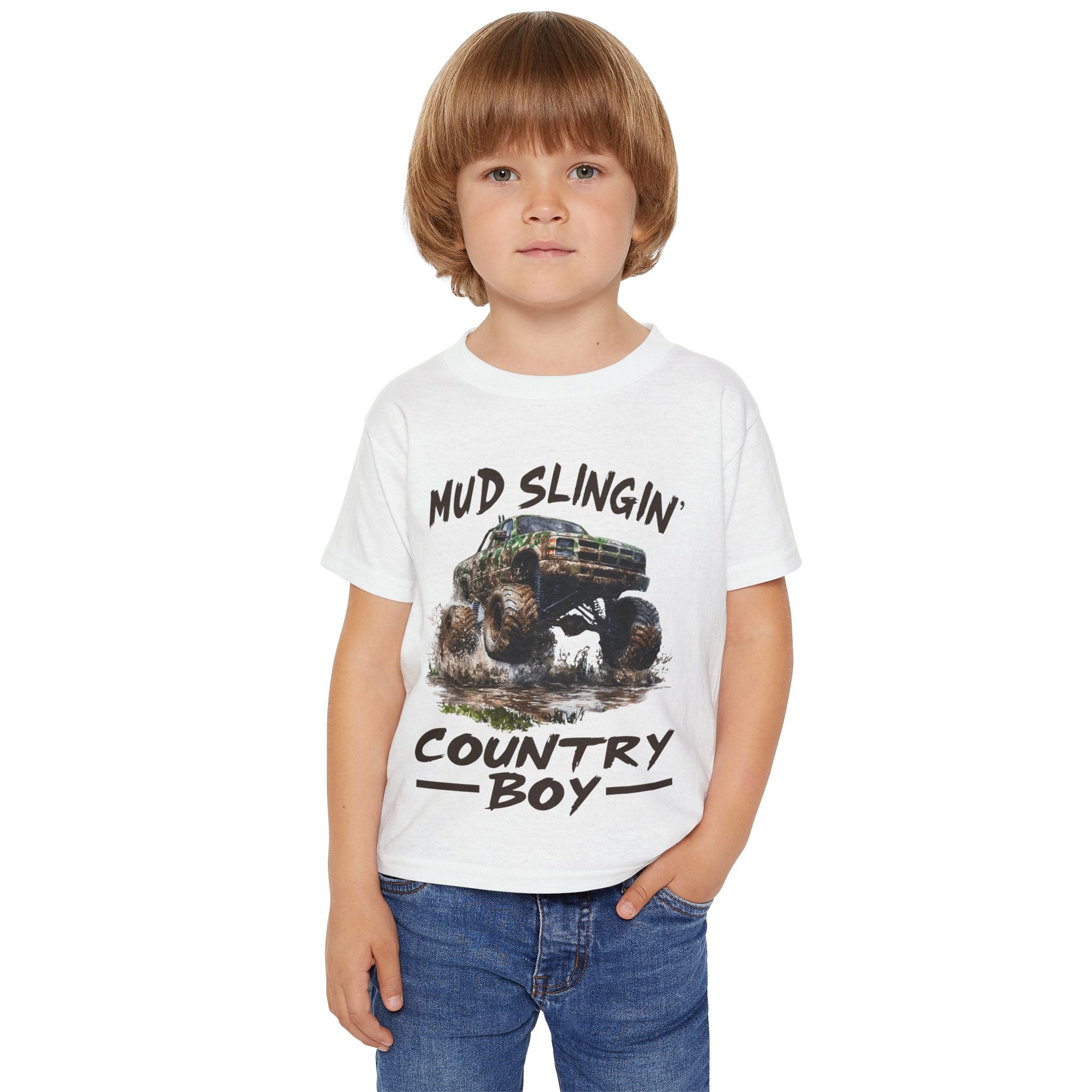 Mud Slingin' Country Boy Toddler T-Shirt