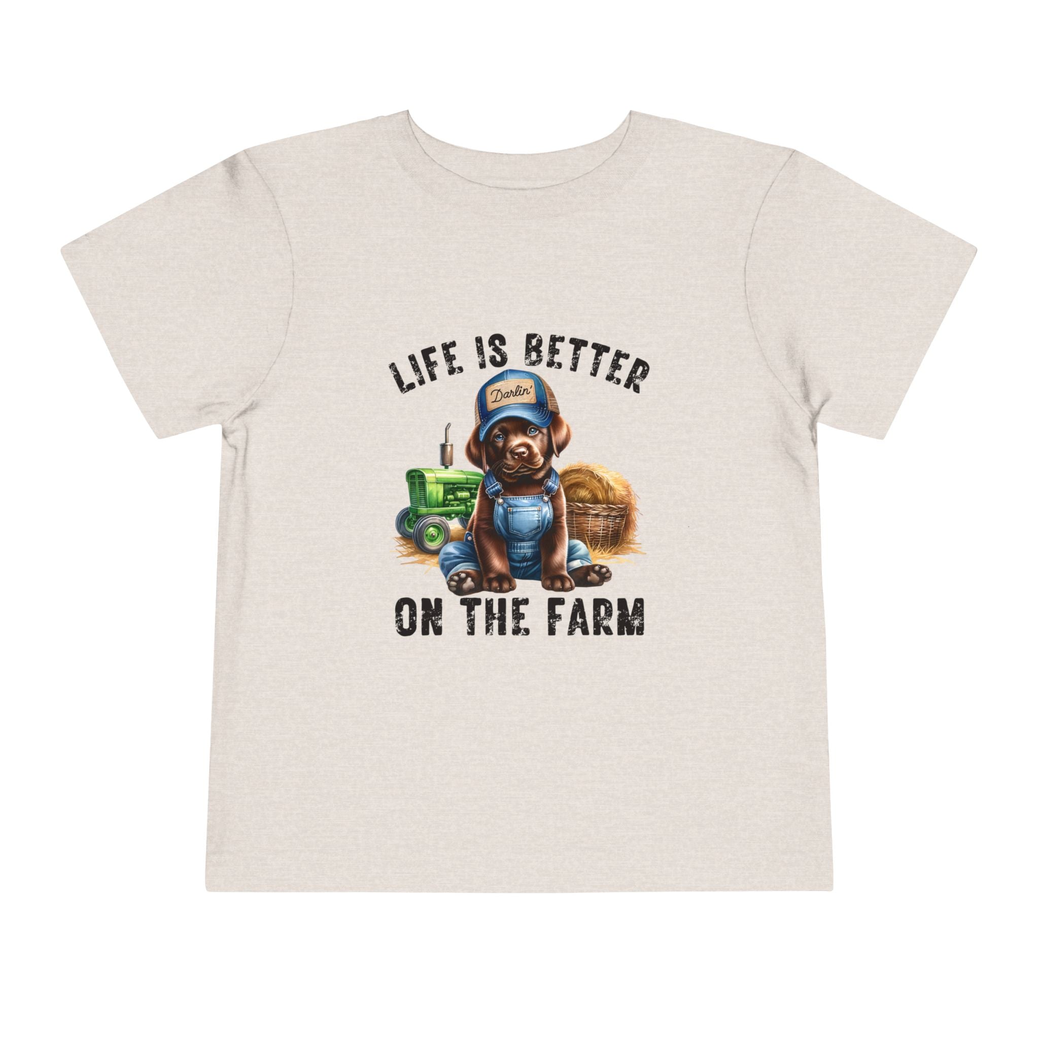Life Is Better On The Farm Toddler Tee