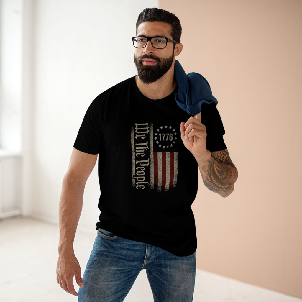 We the People 1776 Vintage Flag T-Shirt