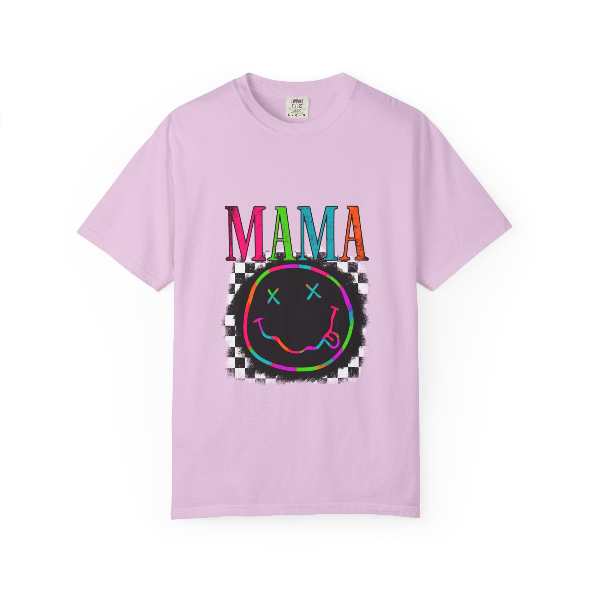 Mama Neon Grunge T-Shirt