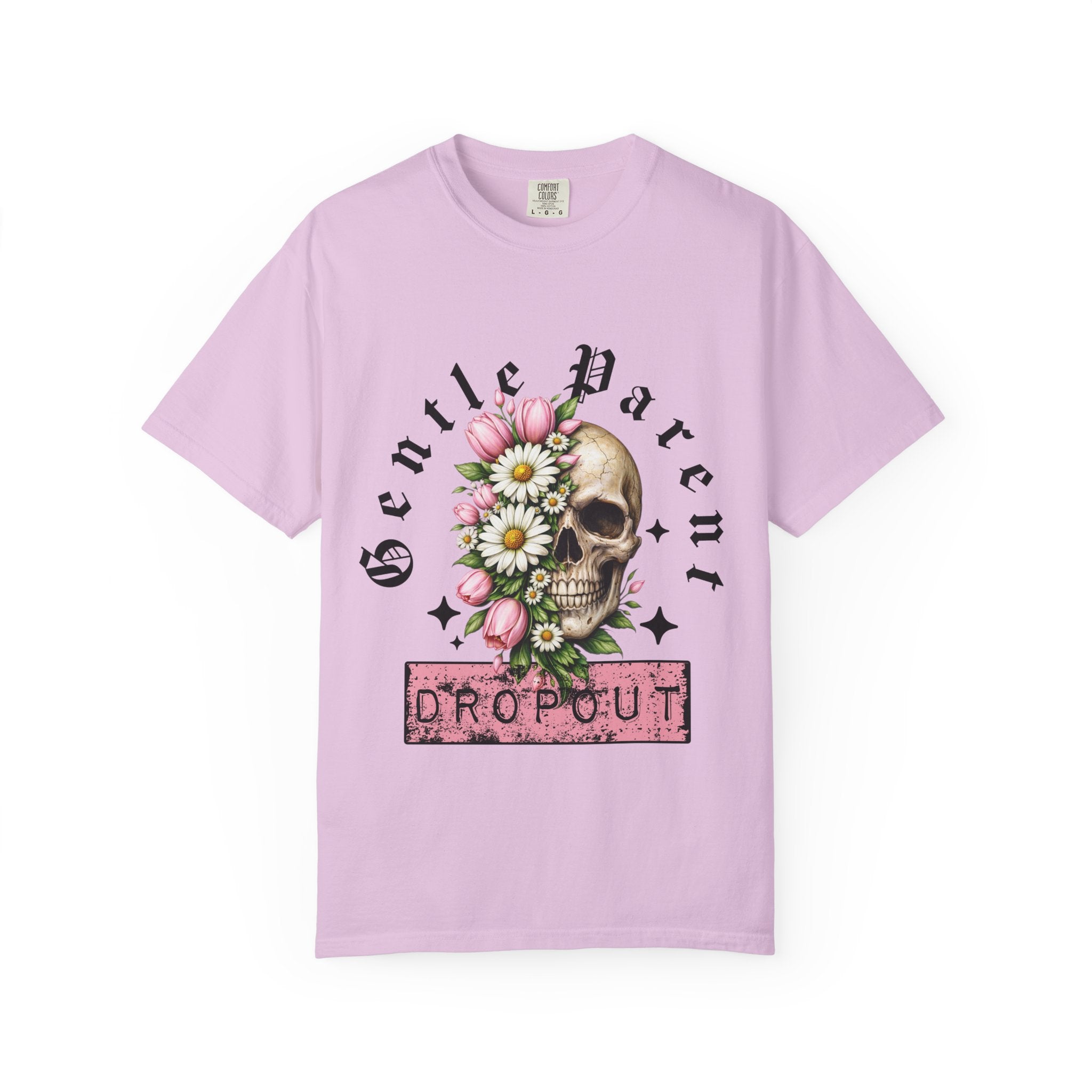 Gentle Parent Dropout Skull Floral T-Shirt