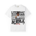 "Literally Justan Overstimulated Mama" Cute Baby Graphic Tee