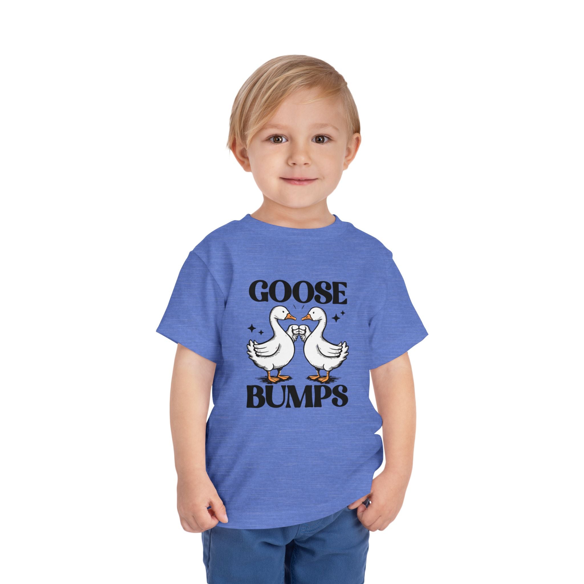 Goose Bumps Toddler Tee — Cute Matching Kids Shirt