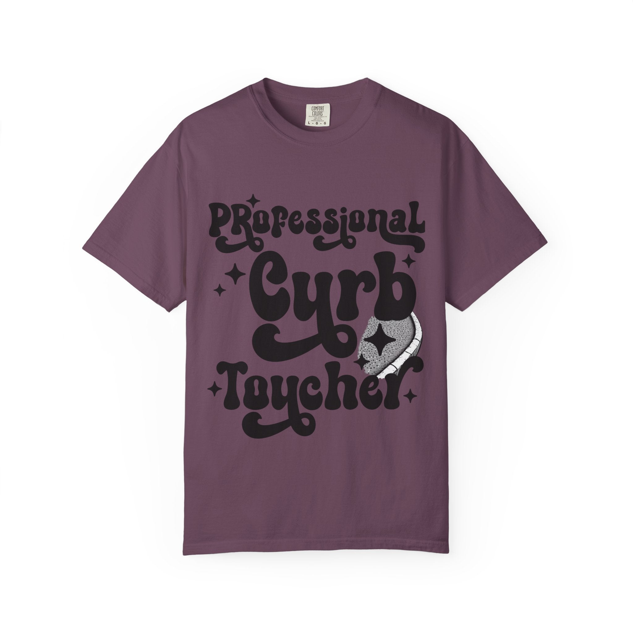 Professional Curb Teacher T‑Shirt — Retro Script Teacher Appreciation Tee