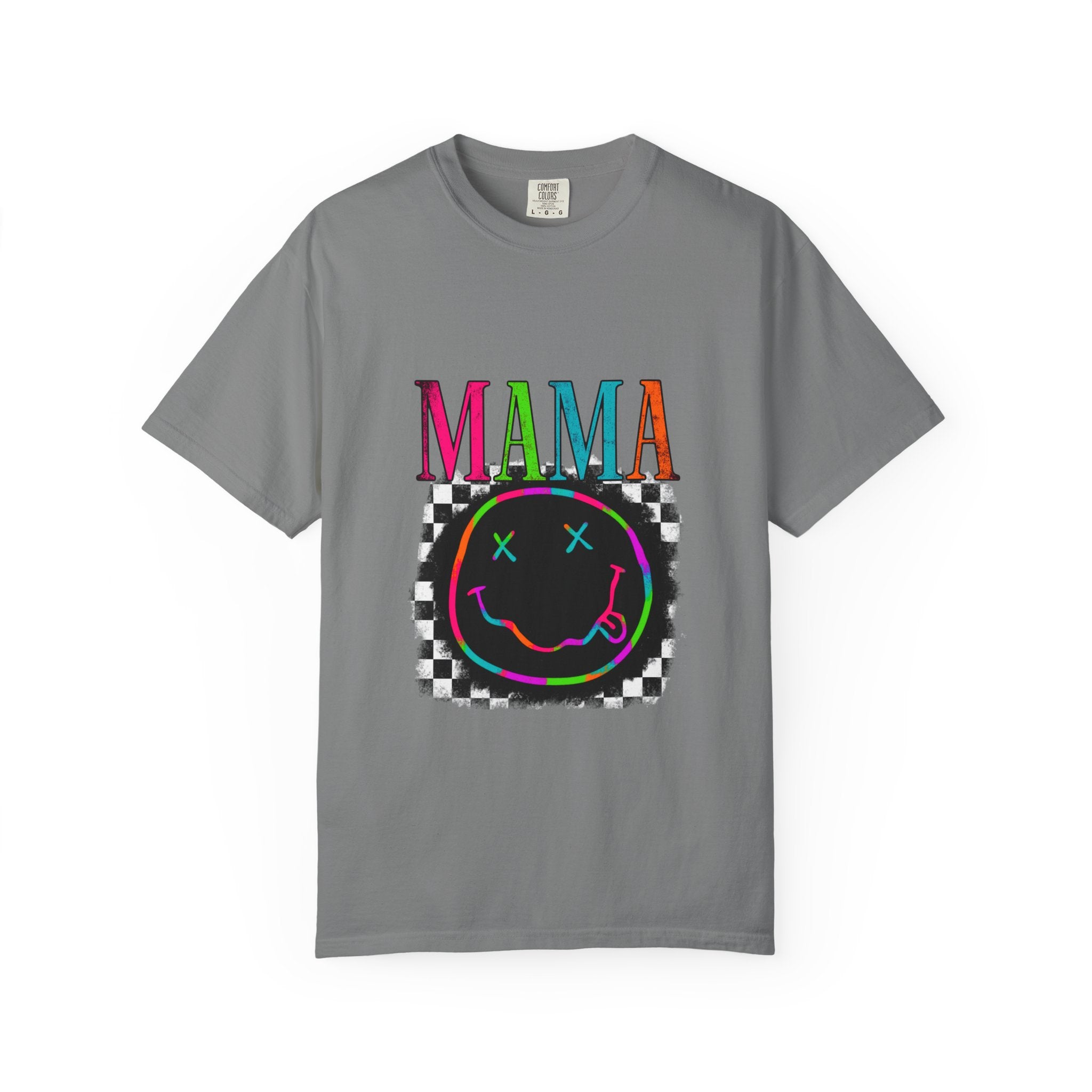 Mama Neon Grunge T-Shirt