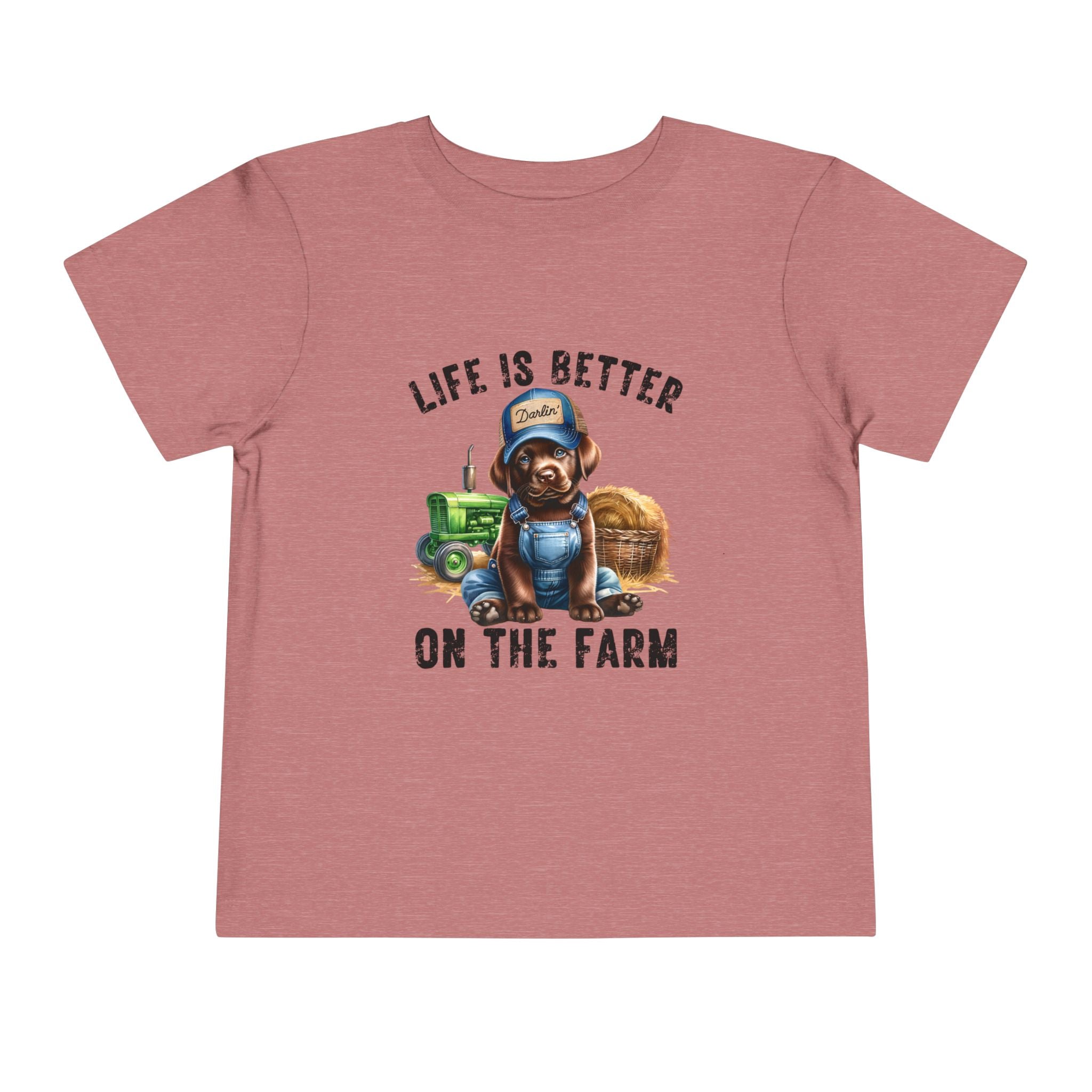 Life Is Better On The Farm Toddler Tee