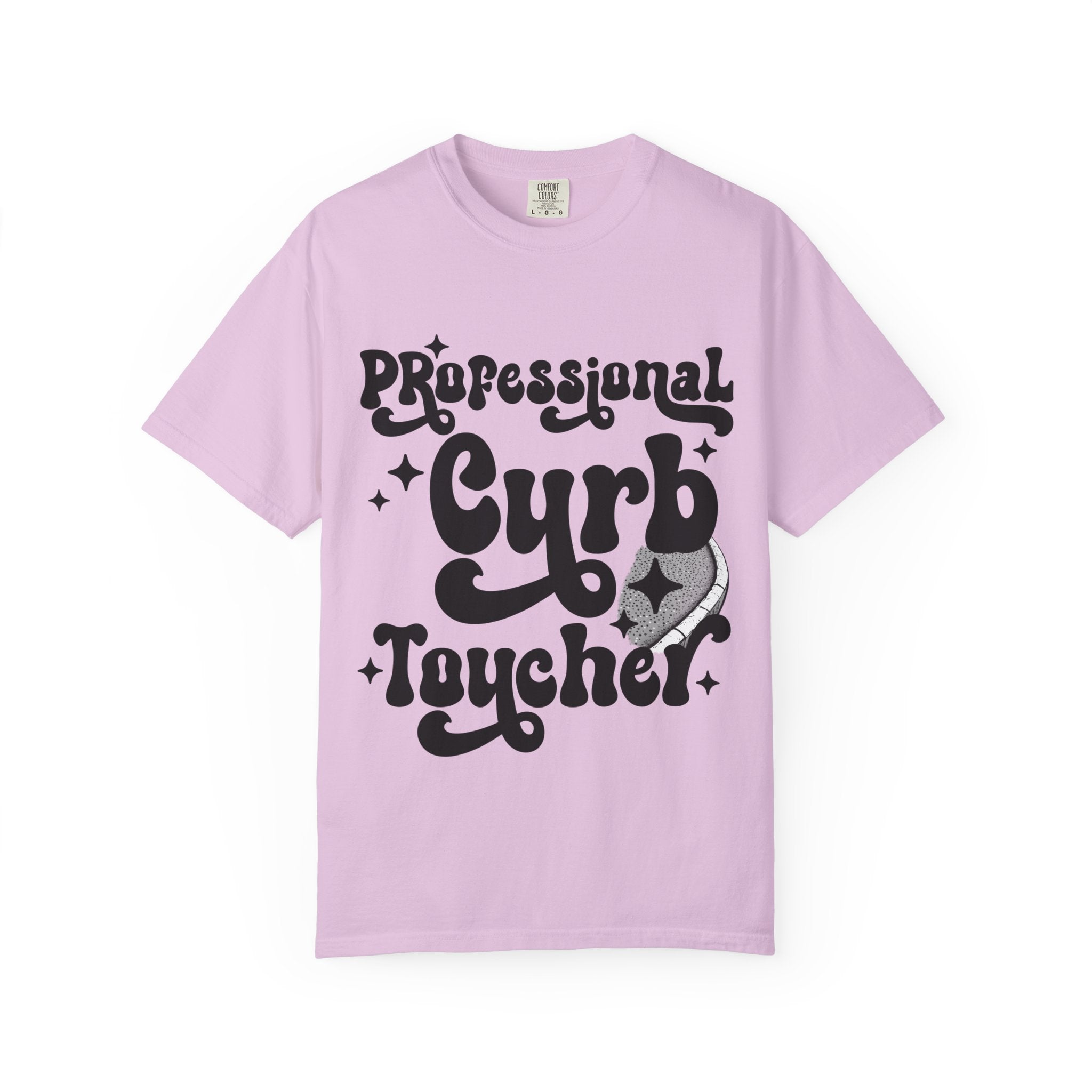 Professional Curb Teacher T‑Shirt — Retro Script Teacher Appreciation Tee