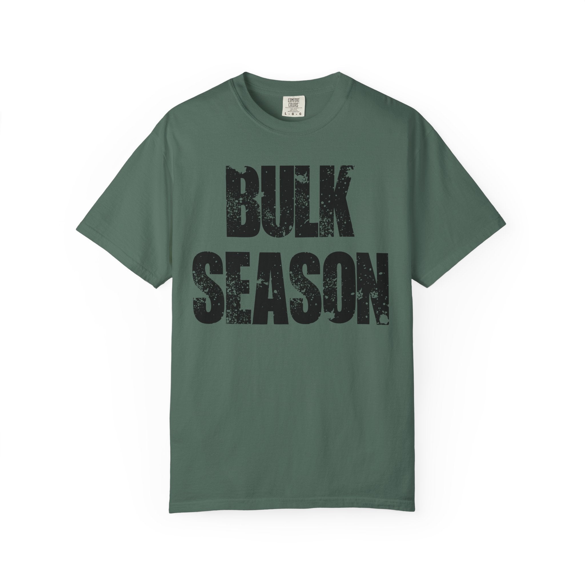 Bulk Season T-Shirt – Vintage Distressed Gym Tee for Bodybuilders & Lifters