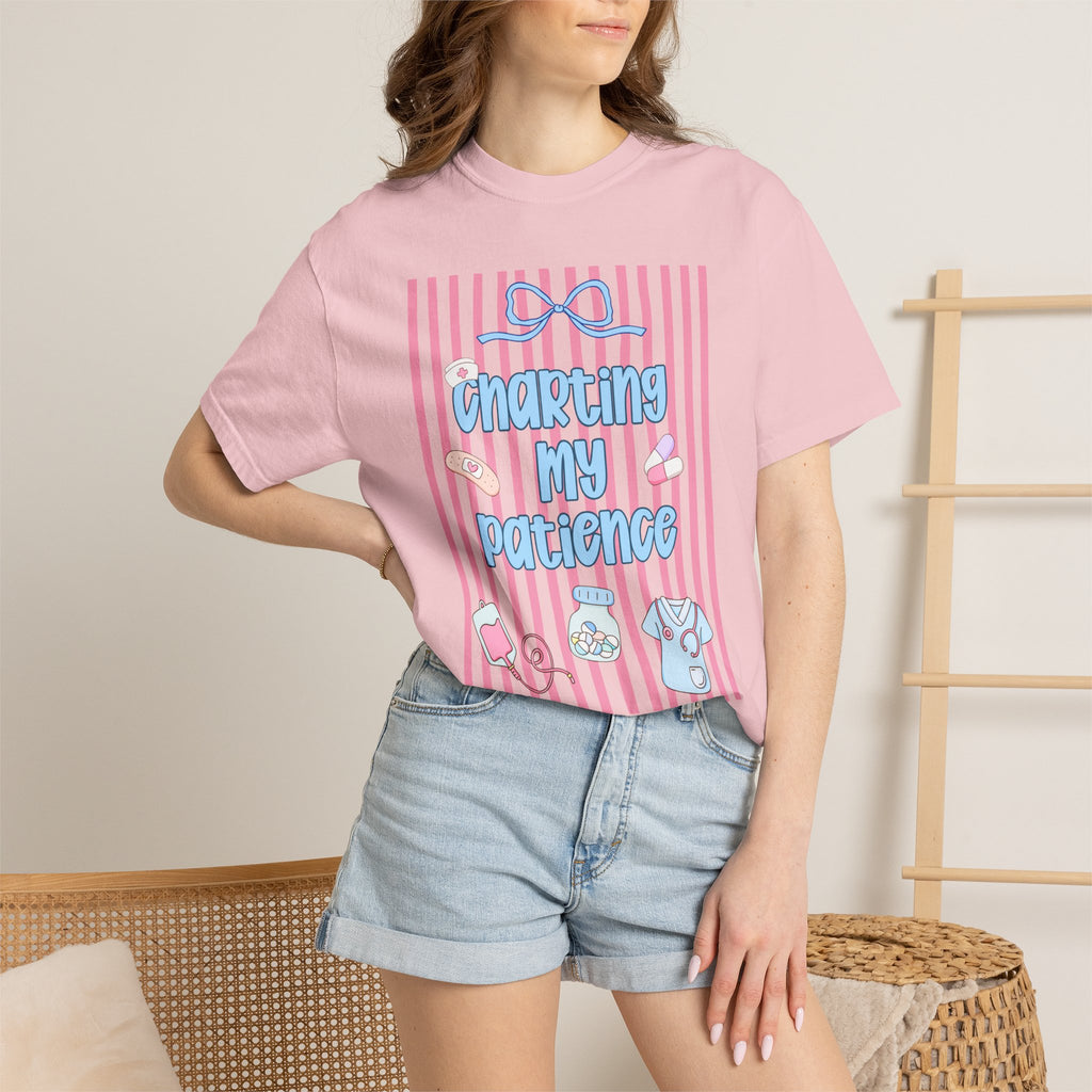 Chasing My Patience Baby Announcement Tee