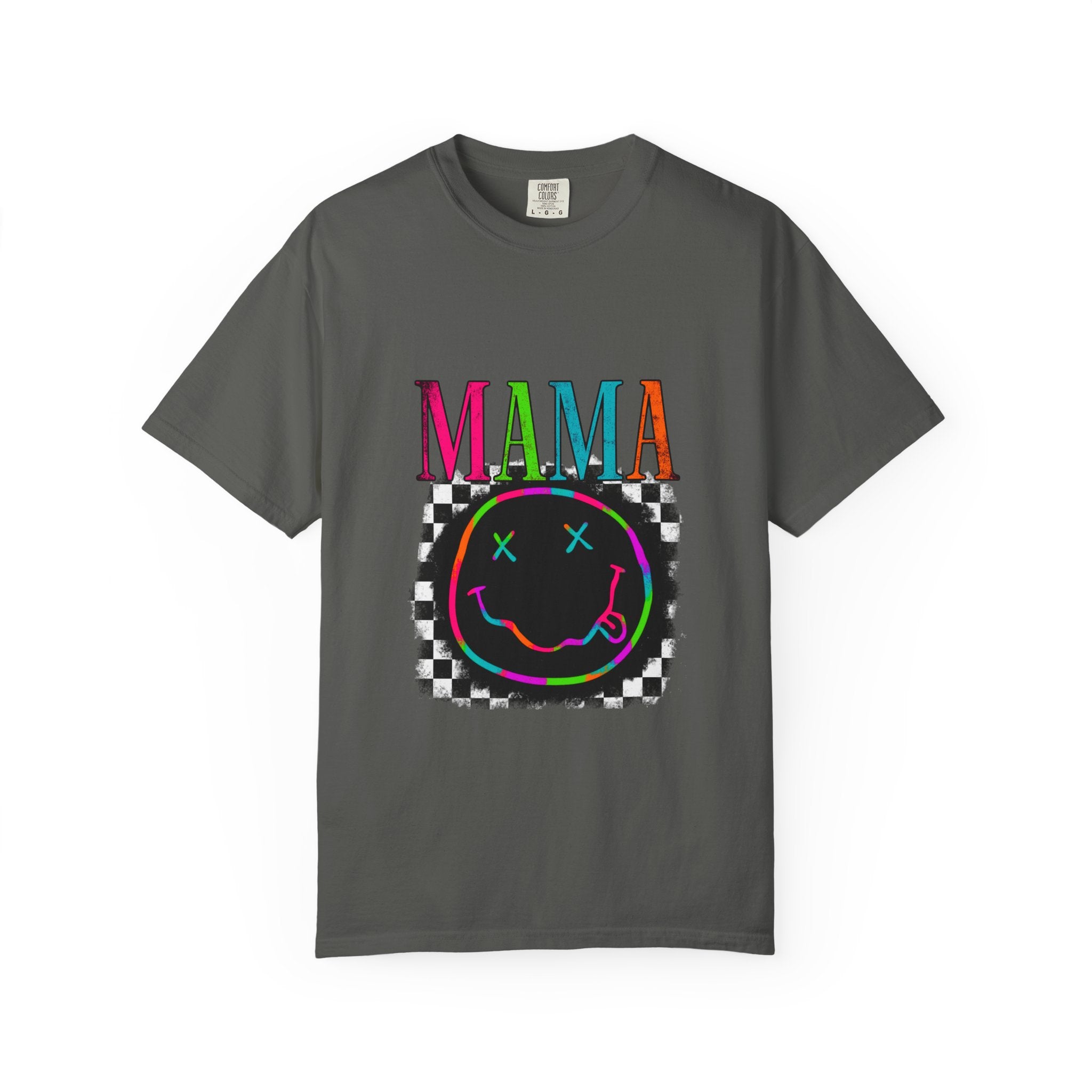 Mama Neon Grunge T-Shirt