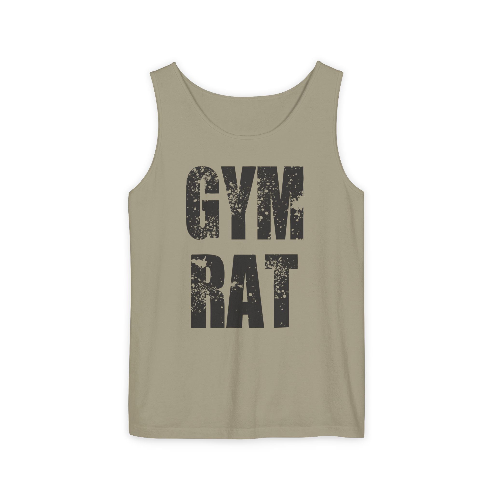 Gym Rat Tank Top — Distressed Fitness Tank for Gym Lovers