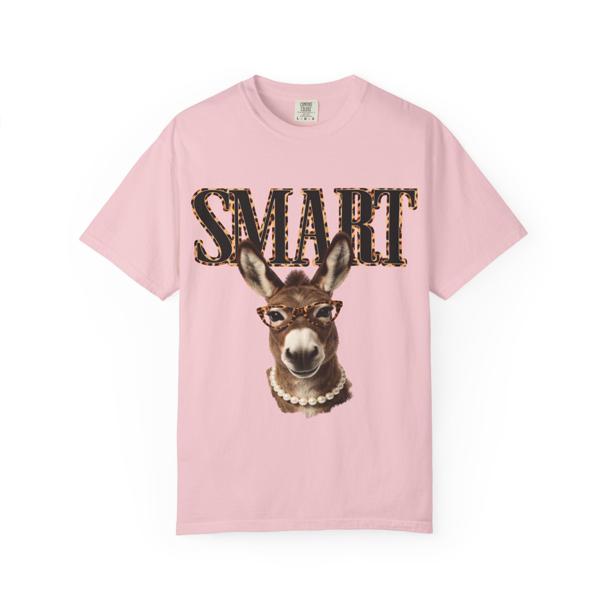 Smart Donkey Graphic T-Shirt — Funny Vintage Animal Tee