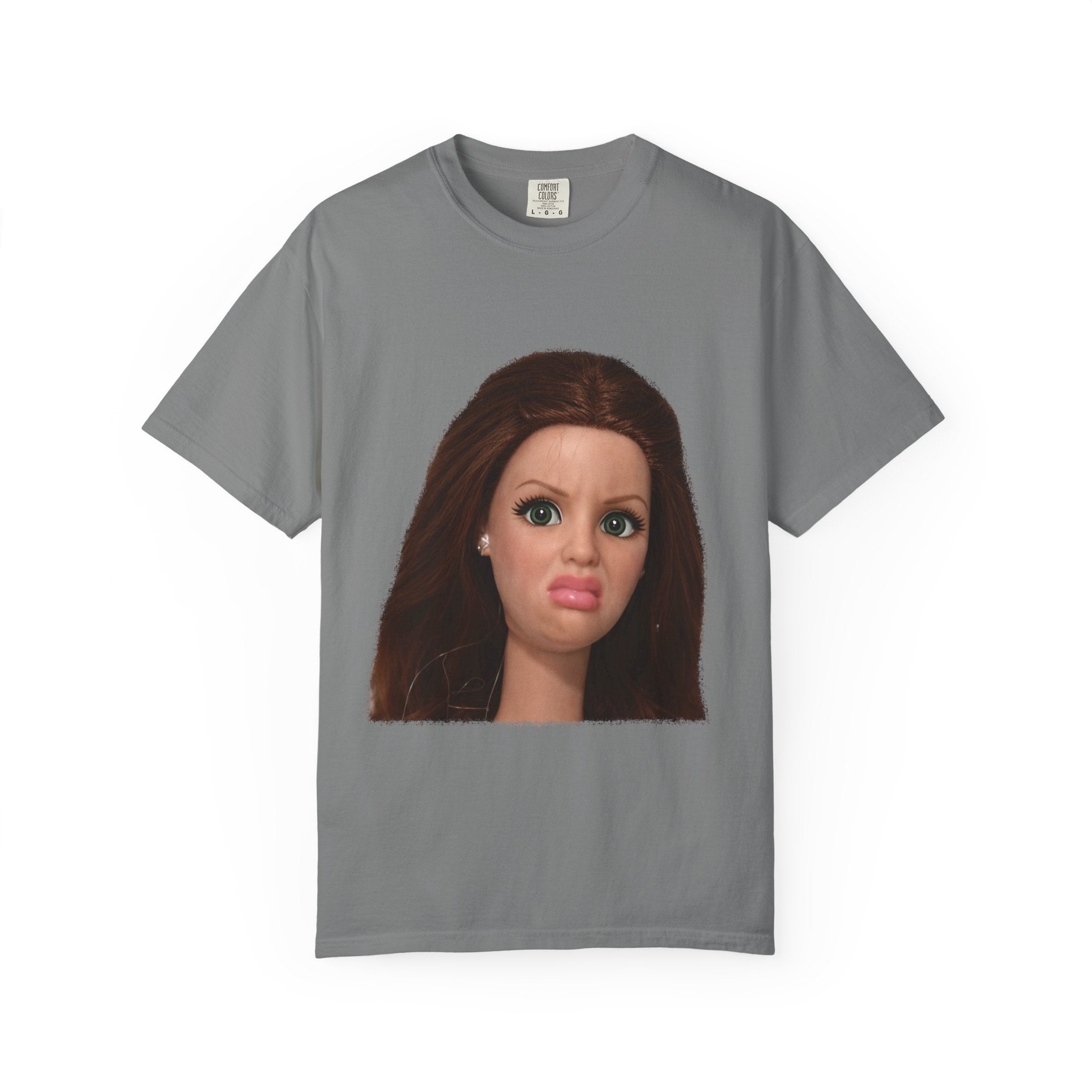 T-Shirt — Cheeky Doll Face Graphic Tee