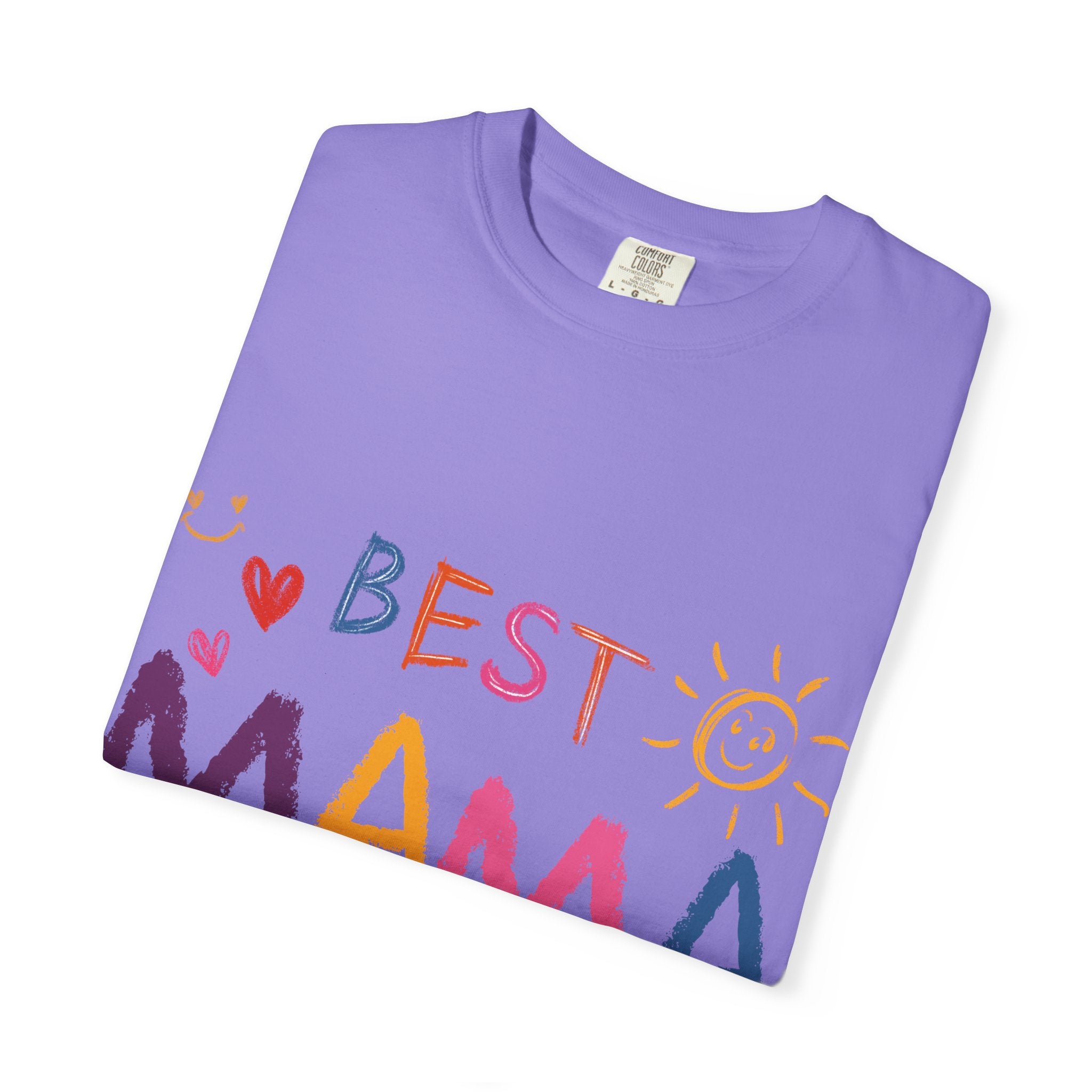 Best Mama Ever T-Shirt — Cute Colorful Mother's Day Tee