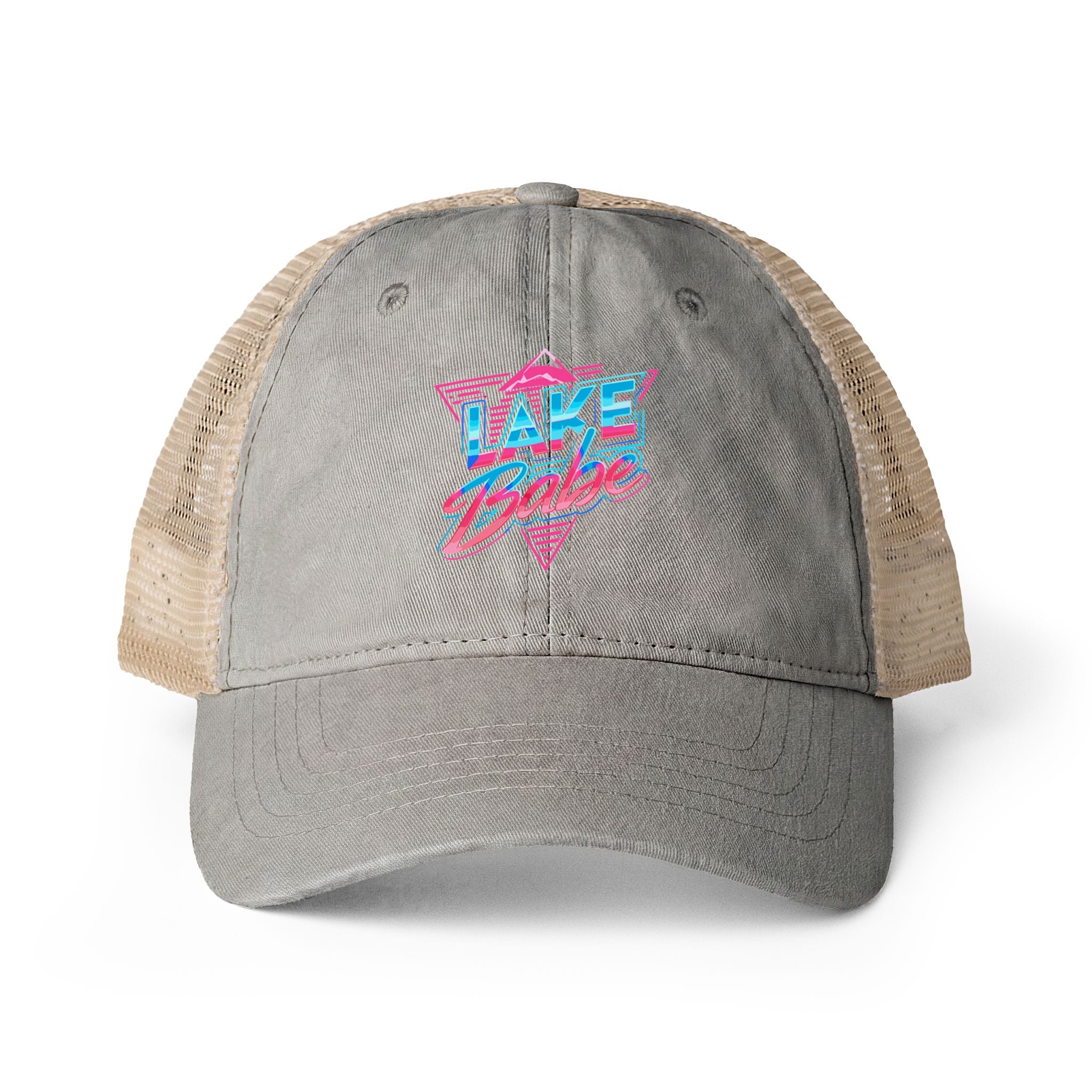 Women's Washed Mesh-Back Cap