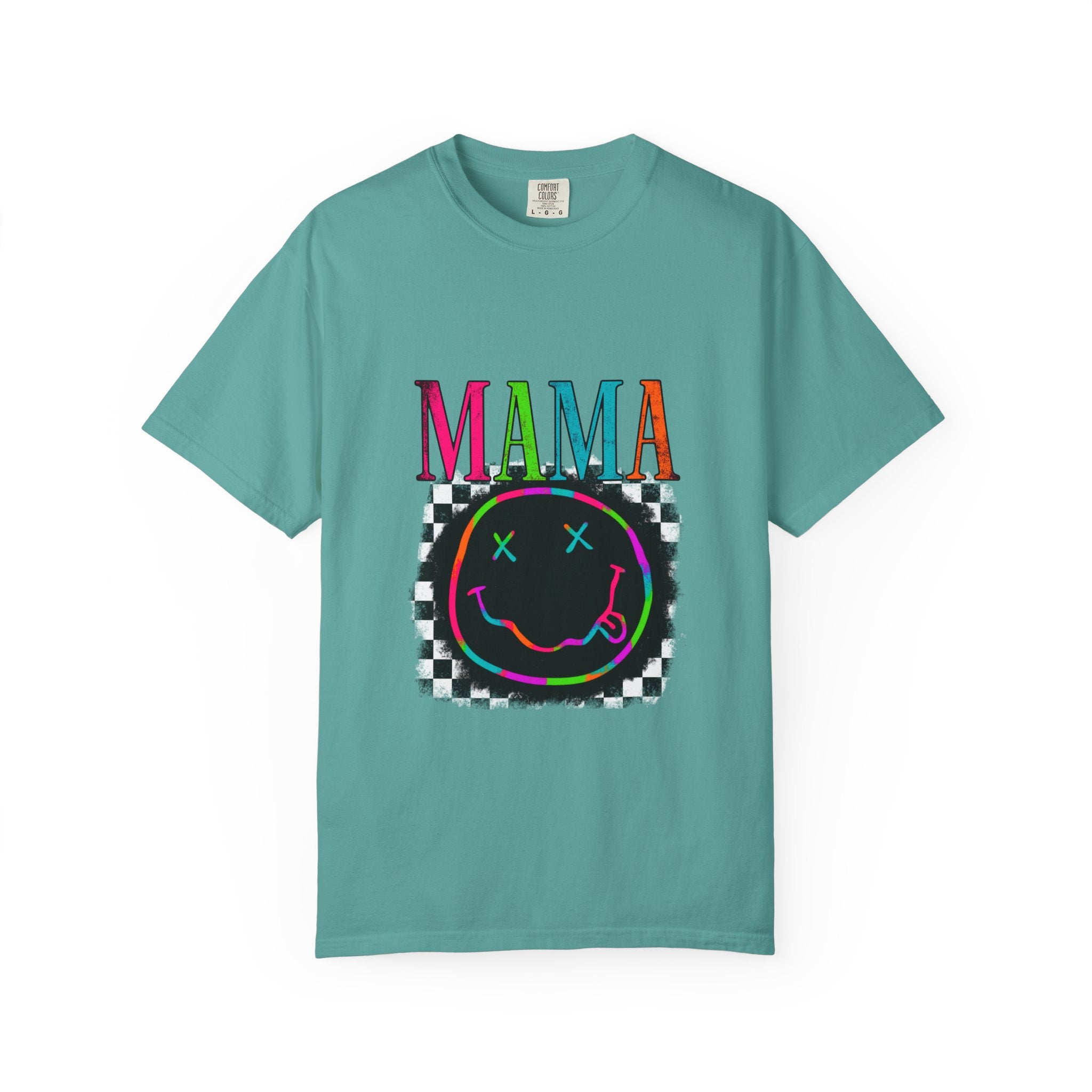 Mama Neon Grunge T-Shirt