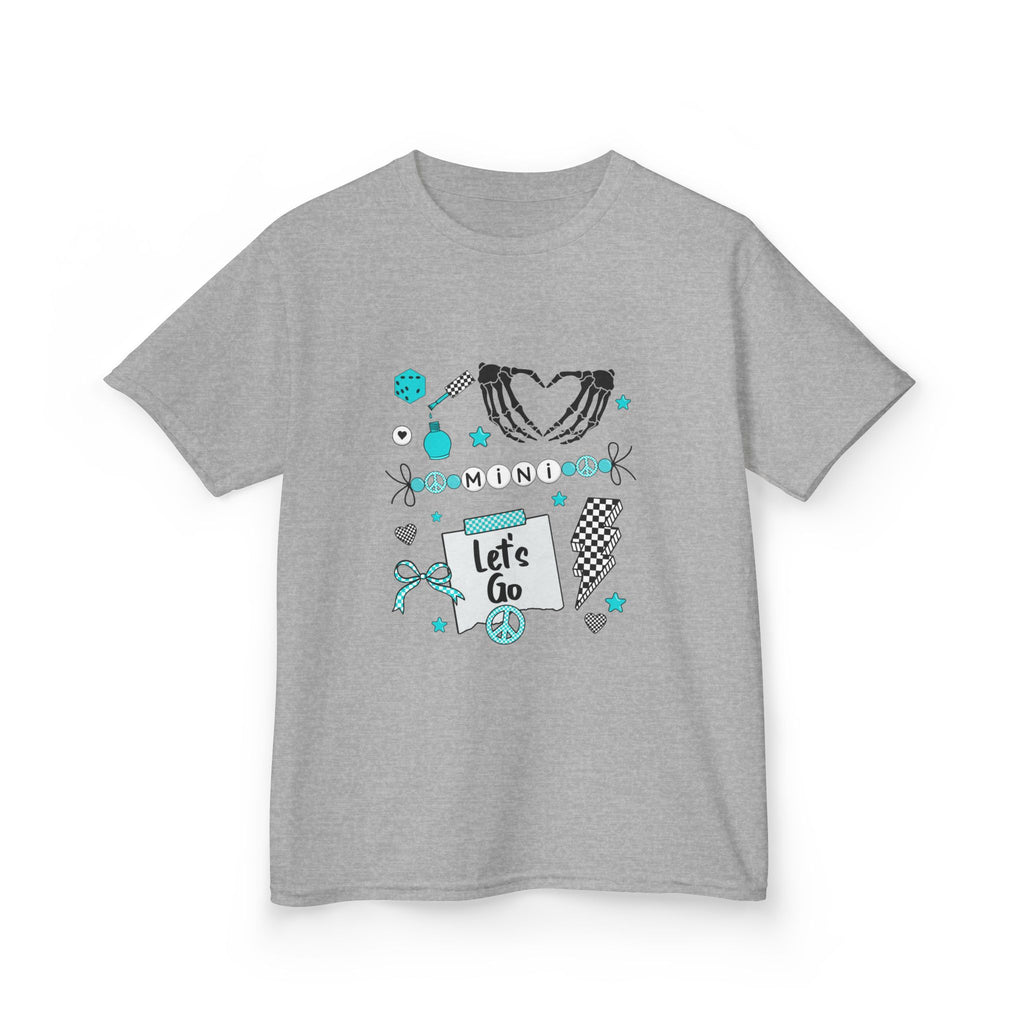 Kids T‑Shirt — 'Let's Go' Cute Adventure Graphic Tee for Girls & Boys