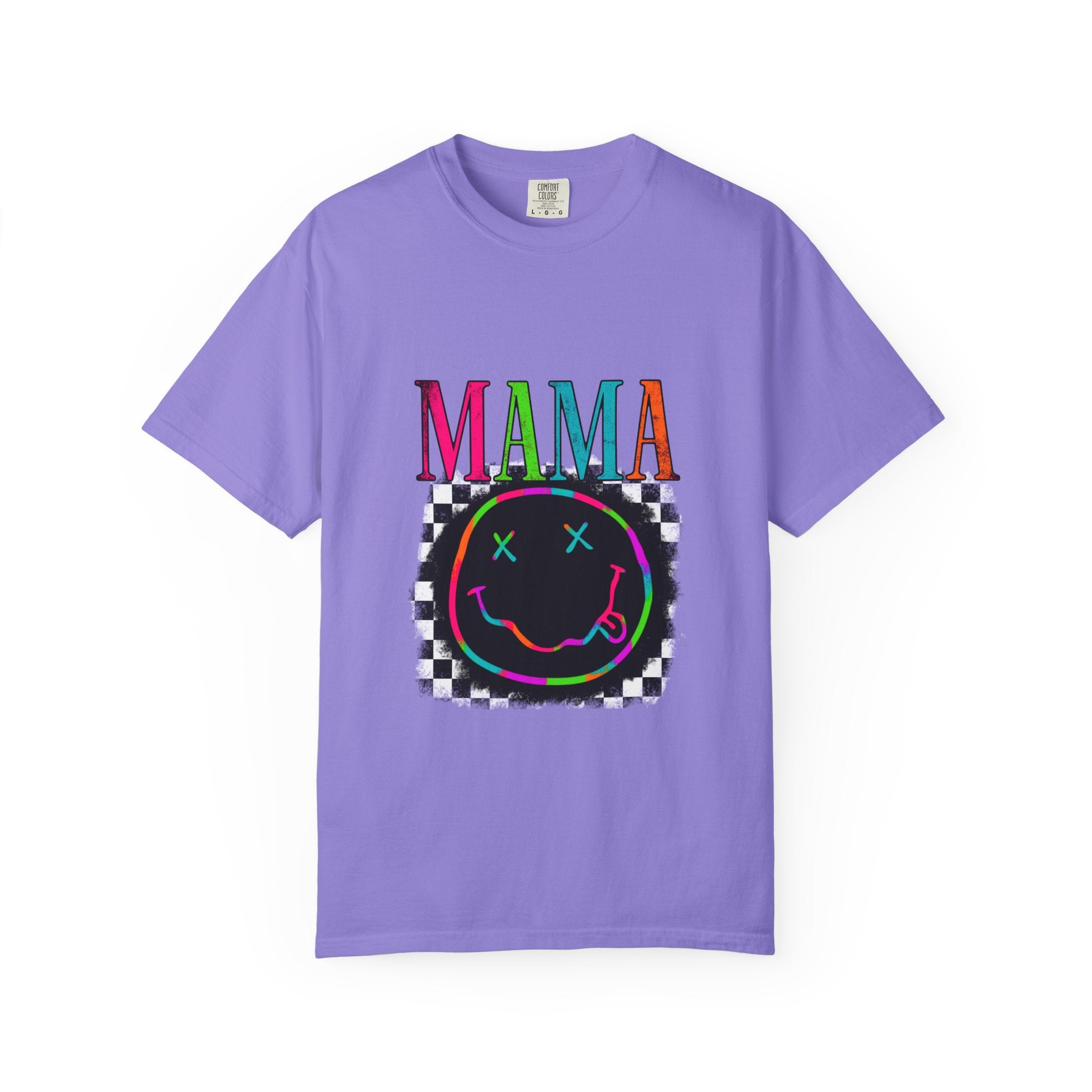 Mama Neon Grunge T-Shirt