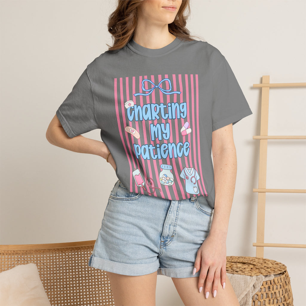 Chasing My Patience Baby Announcement Tee