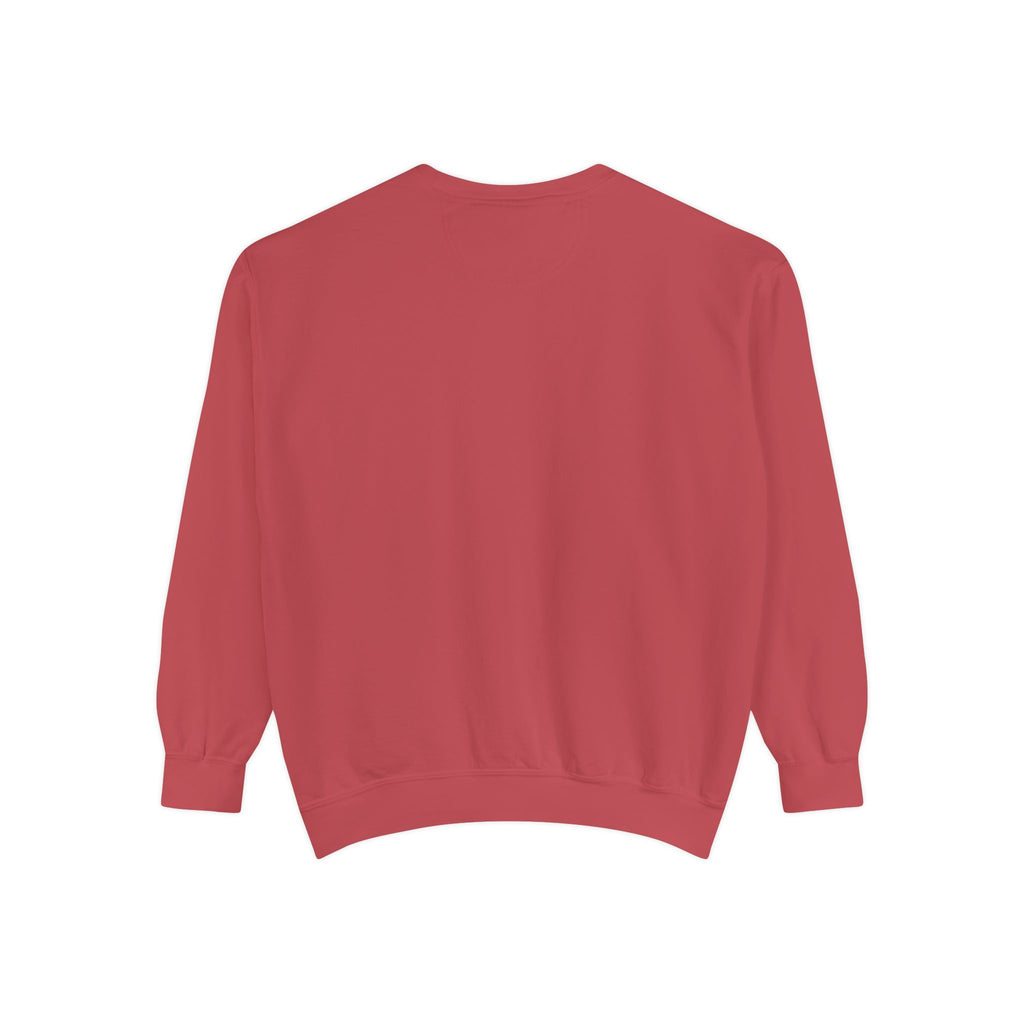 Nurse Face Sweatshirt — Pink Caduceus Retro Graphic Crewneck