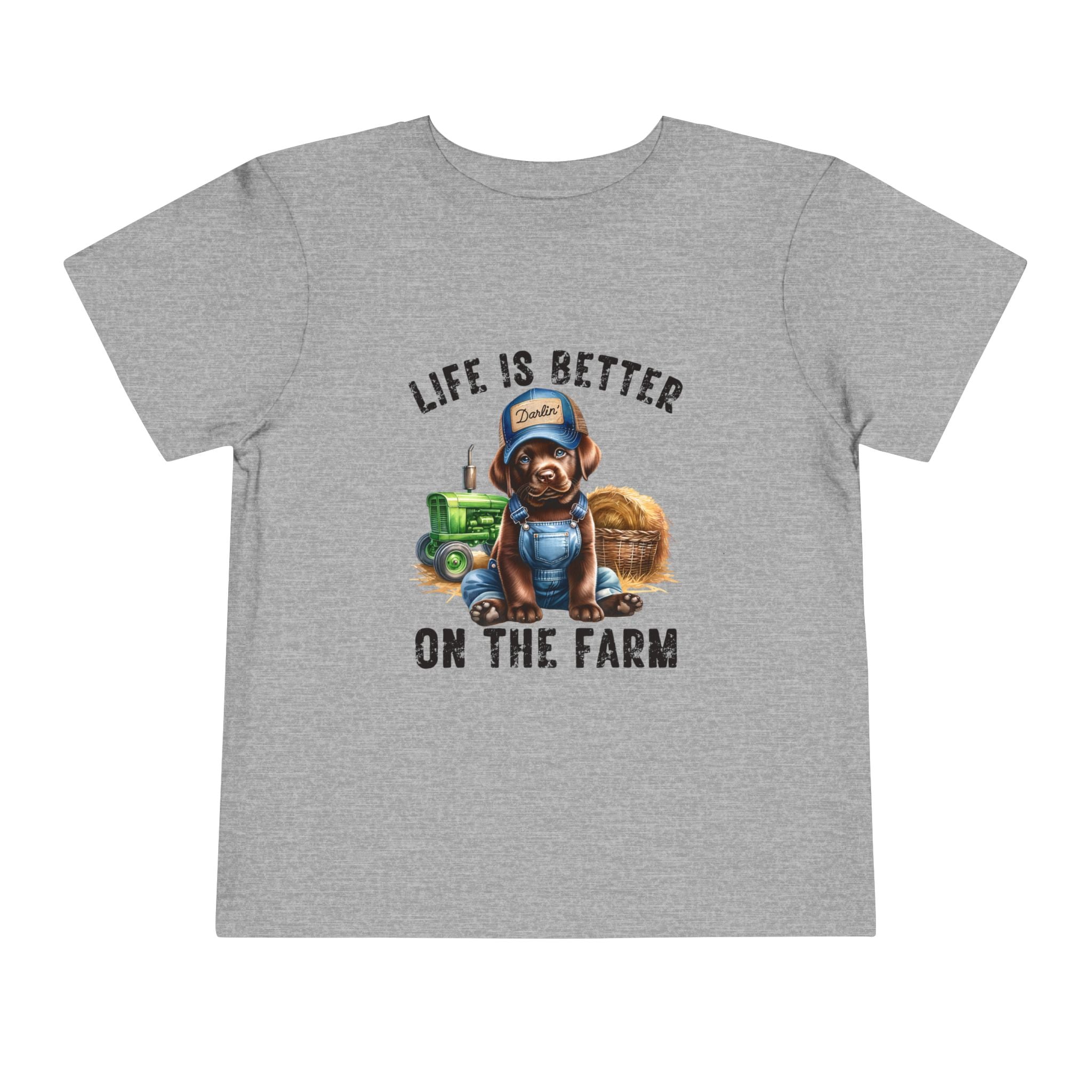 Life Is Better On The Farm Toddler Tee