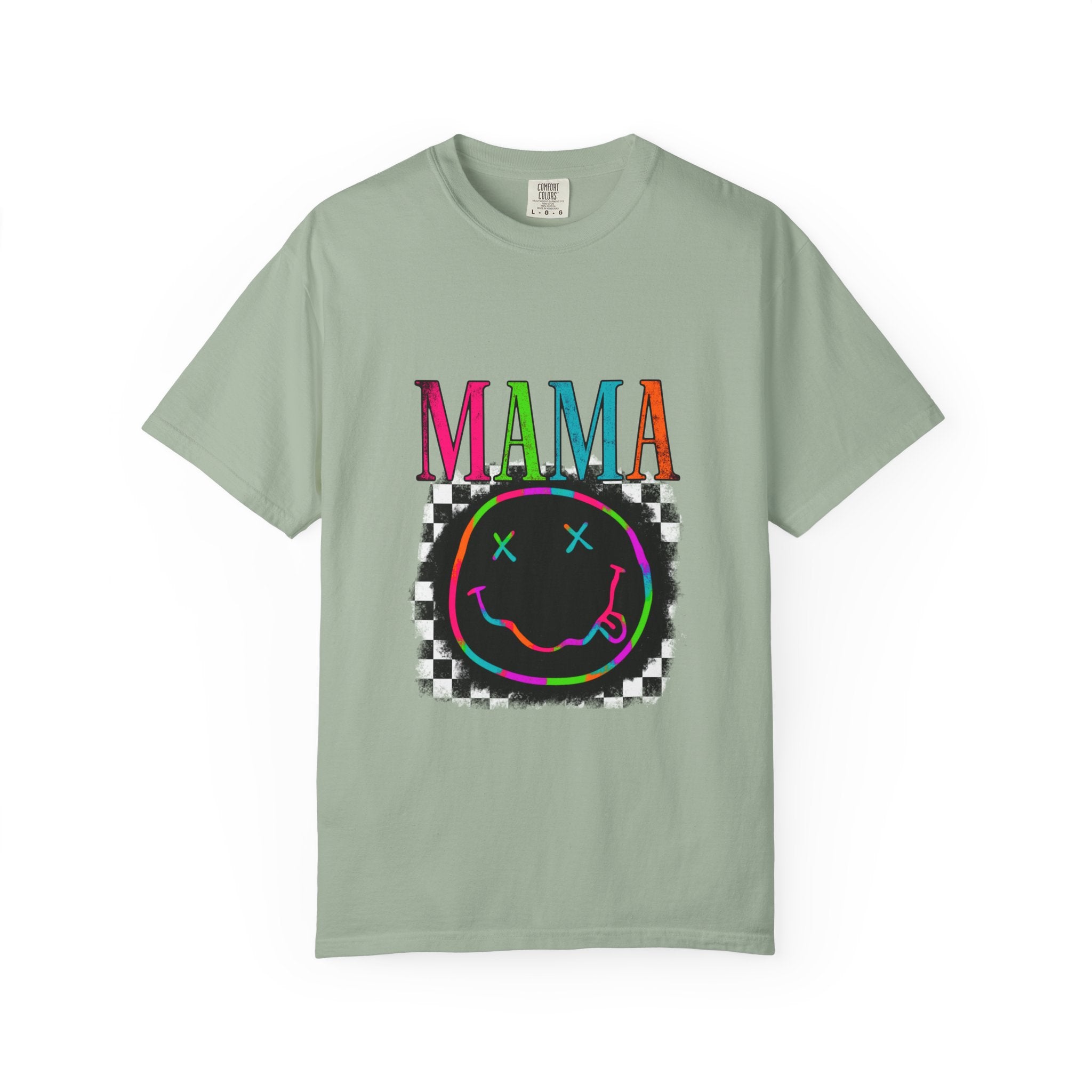 Mama Neon Grunge T-Shirt