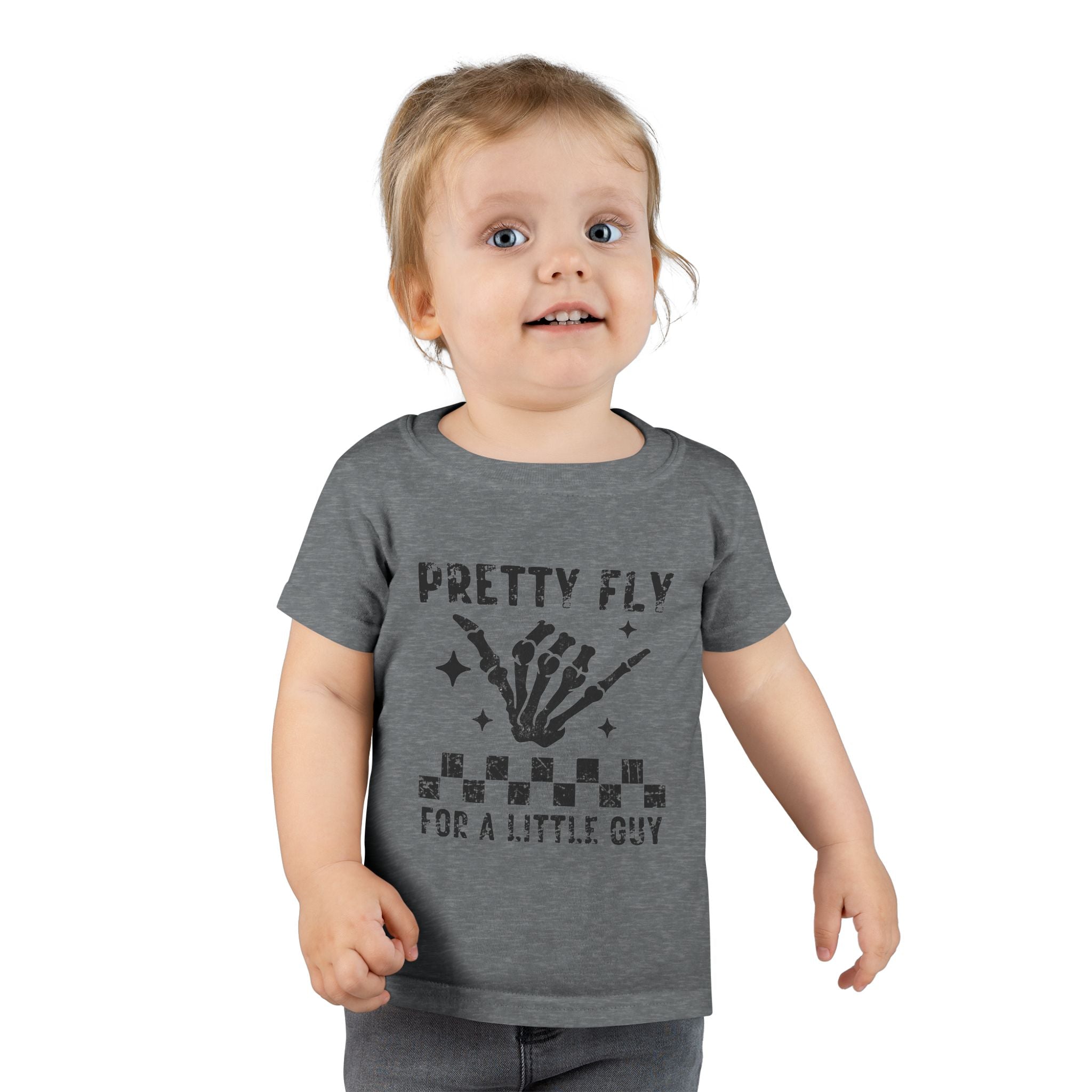 Toddler T-Shirt — "Pretty Fly for a Little Guy" Graphic Tee