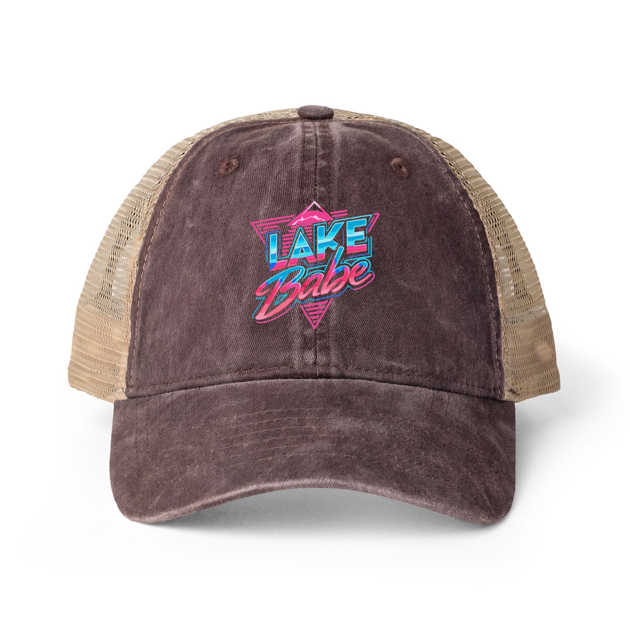 Women's Washed Mesh-Back Cap