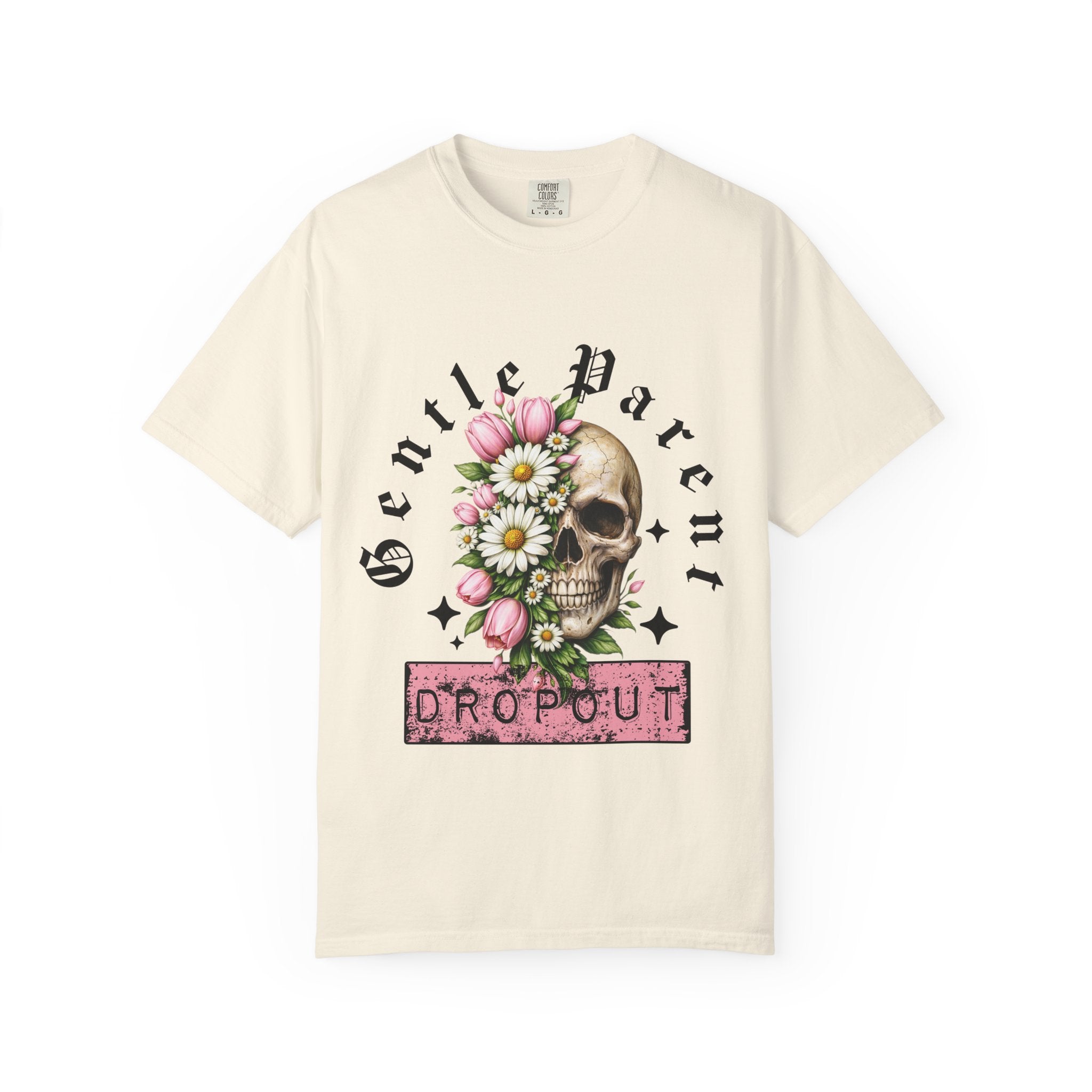 Gentle Parent Dropout Skull Floral T-Shirt