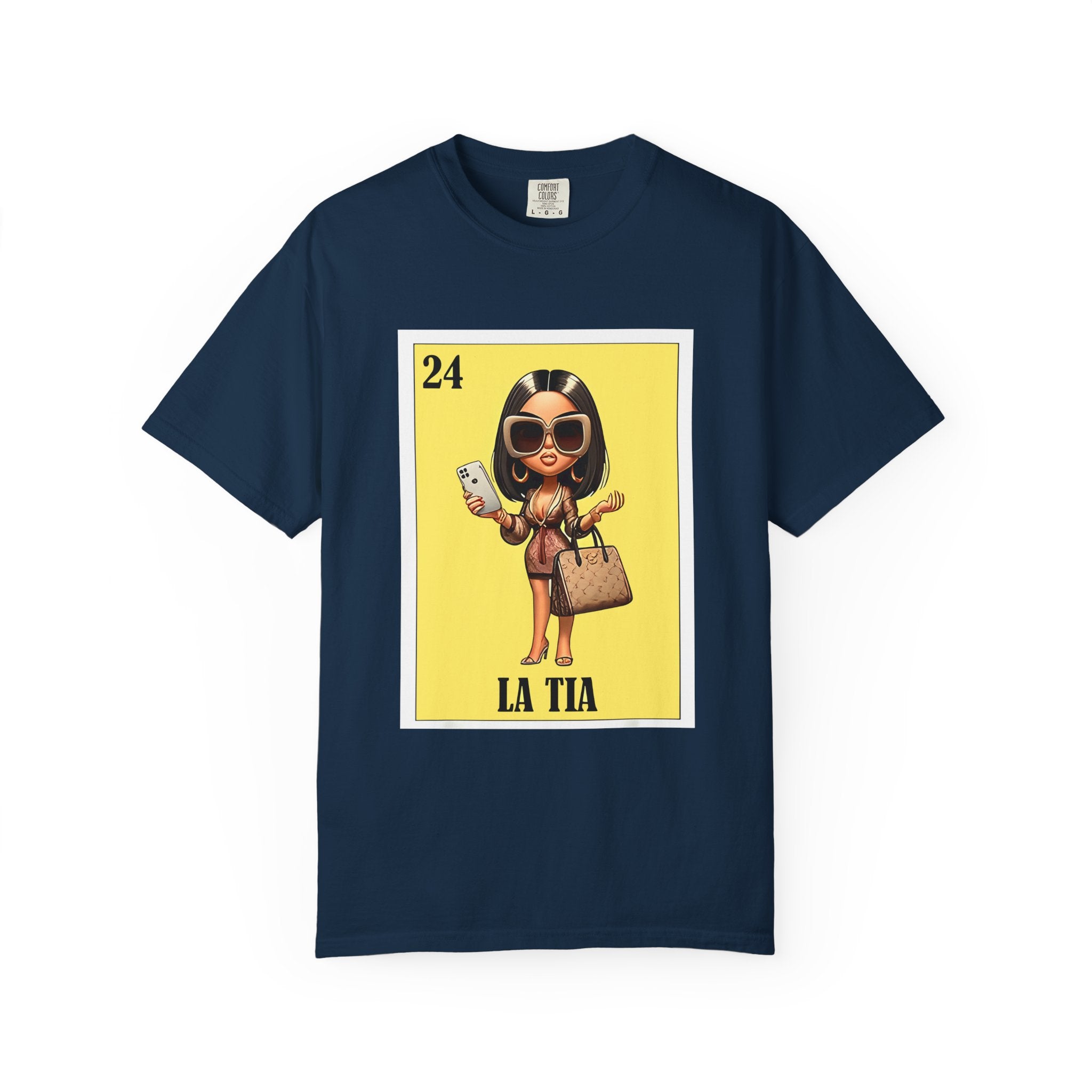 La Tía Lotería Tee — Stylish Aunt Graphic T-Shirt