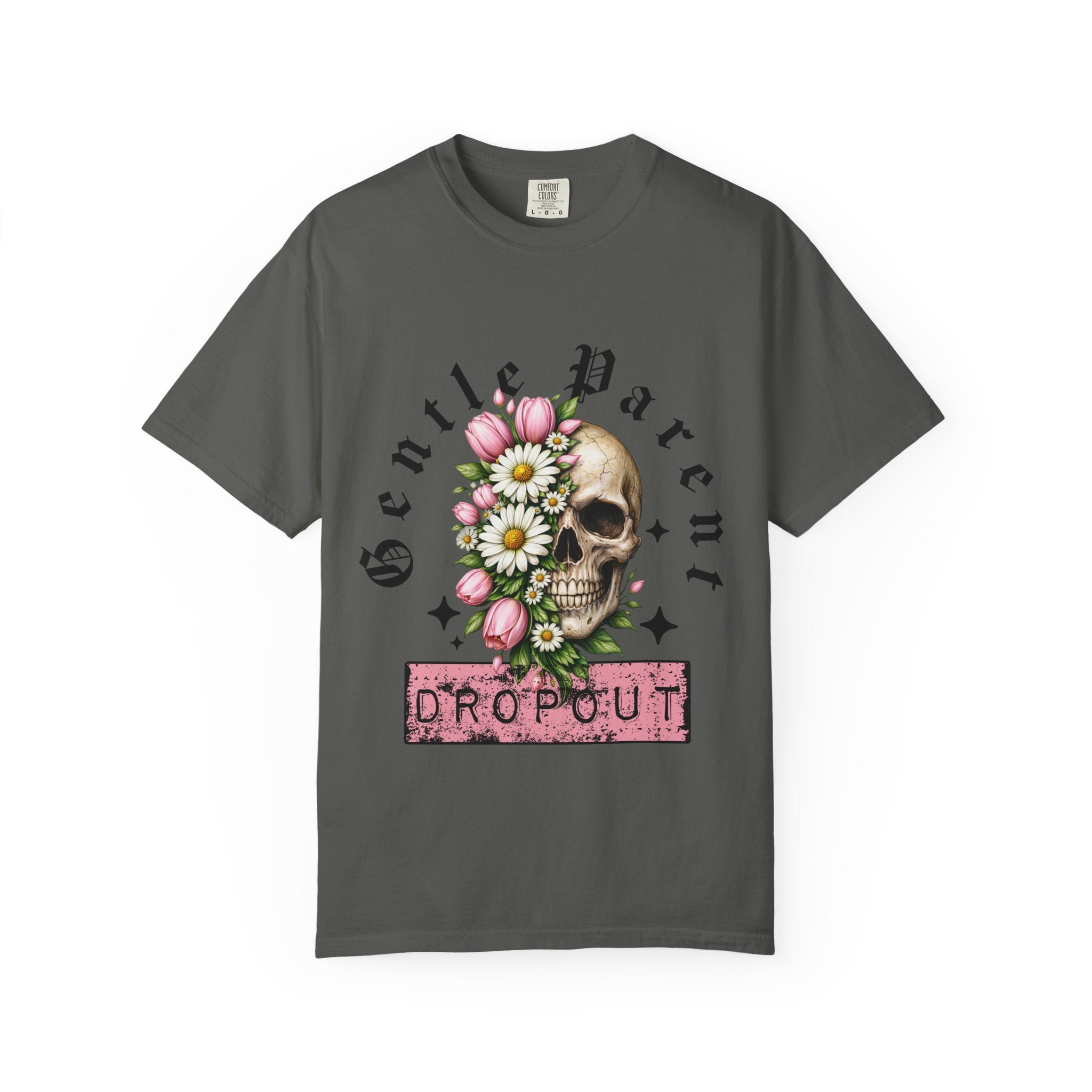Gentle Parent Dropout Skull Floral T-Shirt