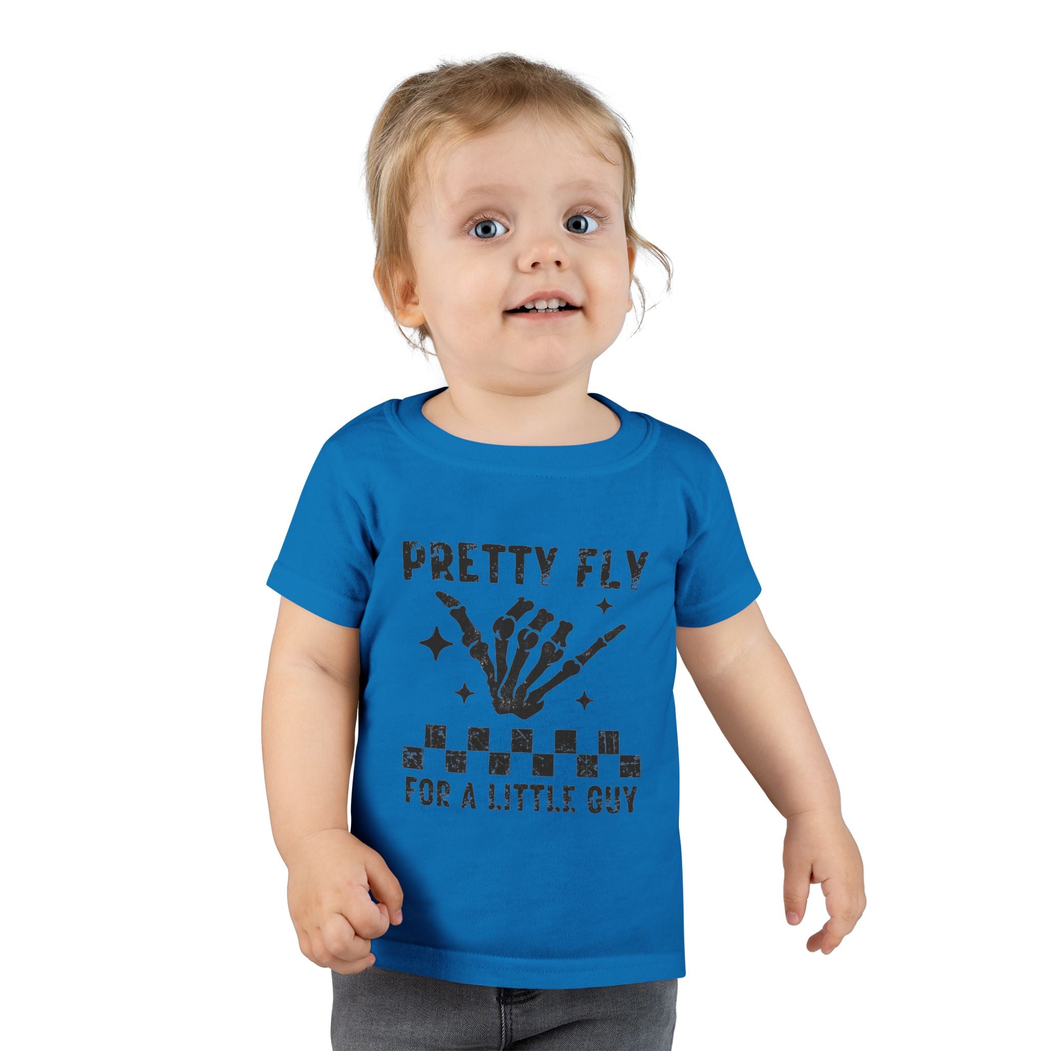 Toddler T-Shirt — "Pretty Fly for a Little Guy" Graphic Tee