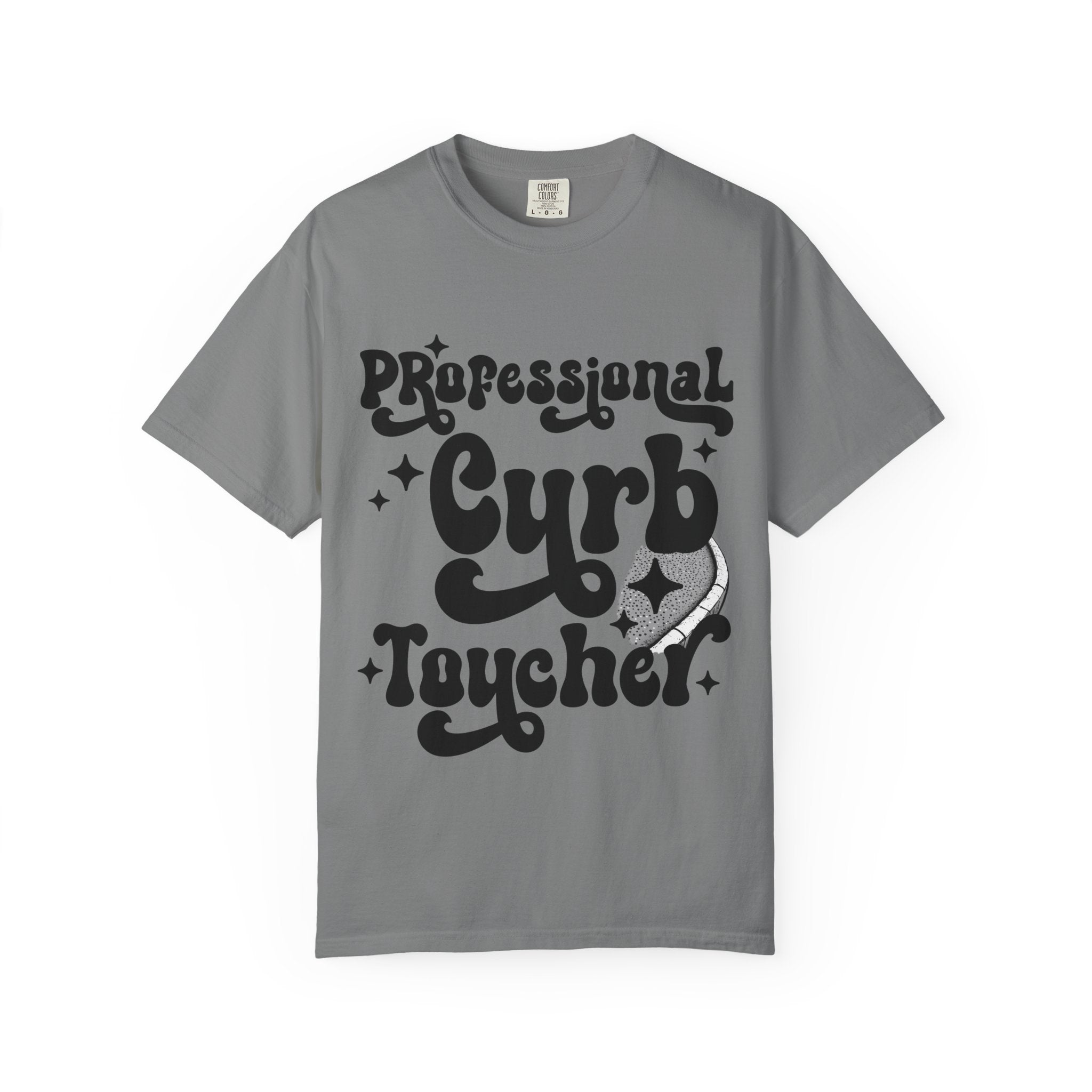 Professional Curb Teacher T‑Shirt — Retro Script Teacher Appreciation Tee