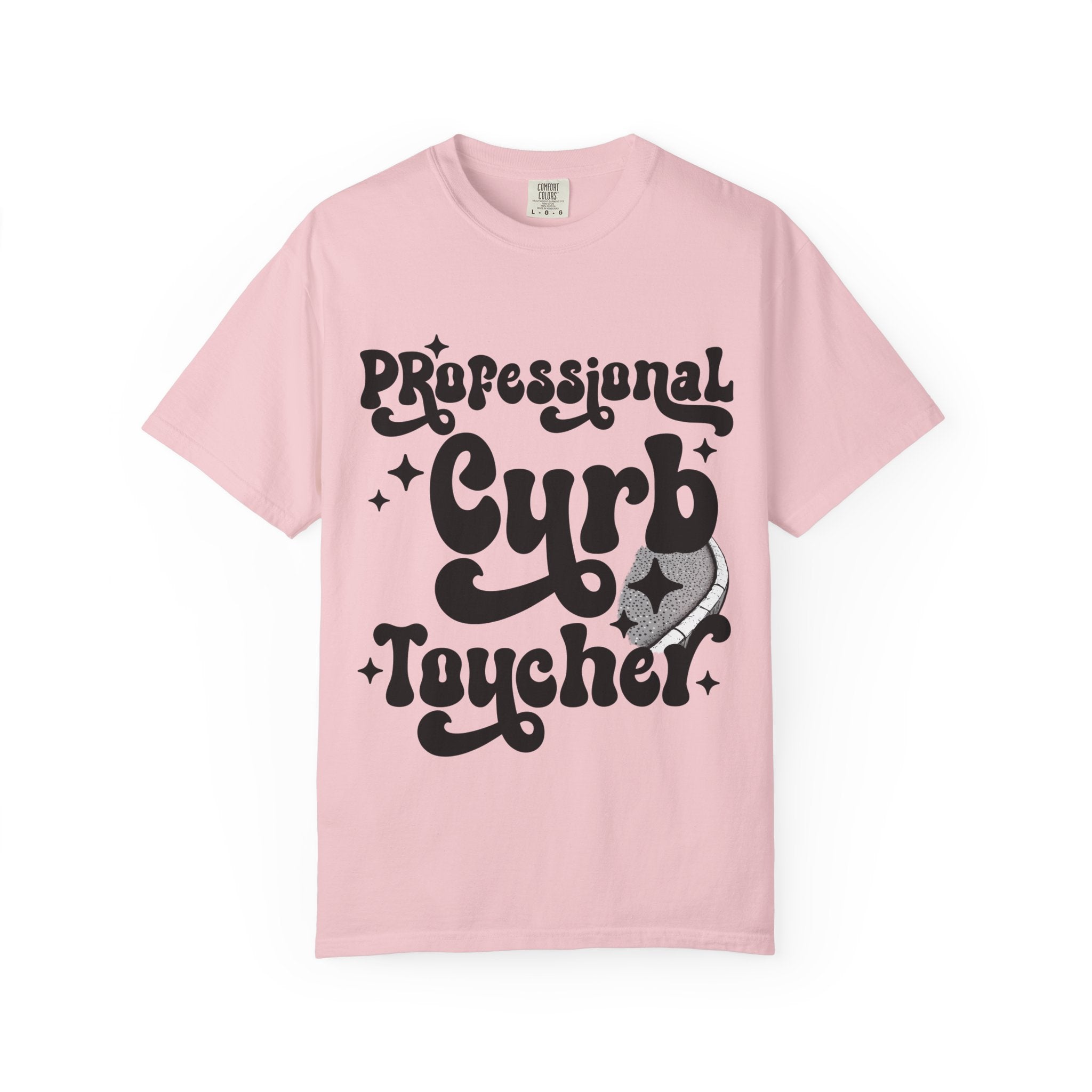 Professional Curb Teacher T‑Shirt — Retro Script Teacher Appreciation Tee