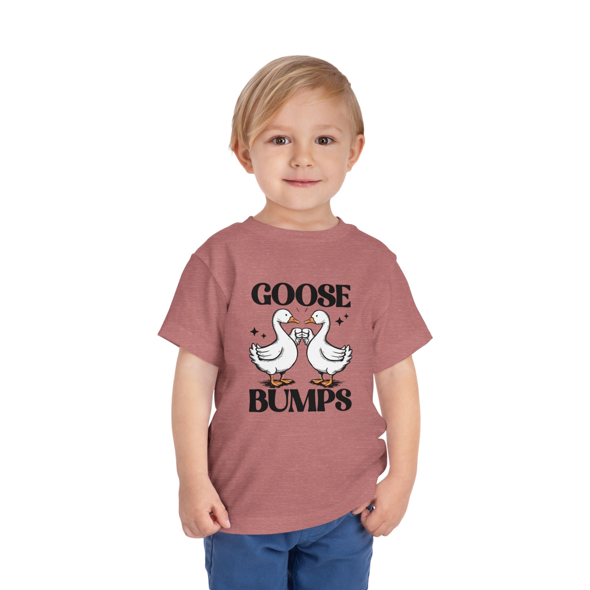 Goose Bumps Toddler Tee — Cute Matching Kids Shirt