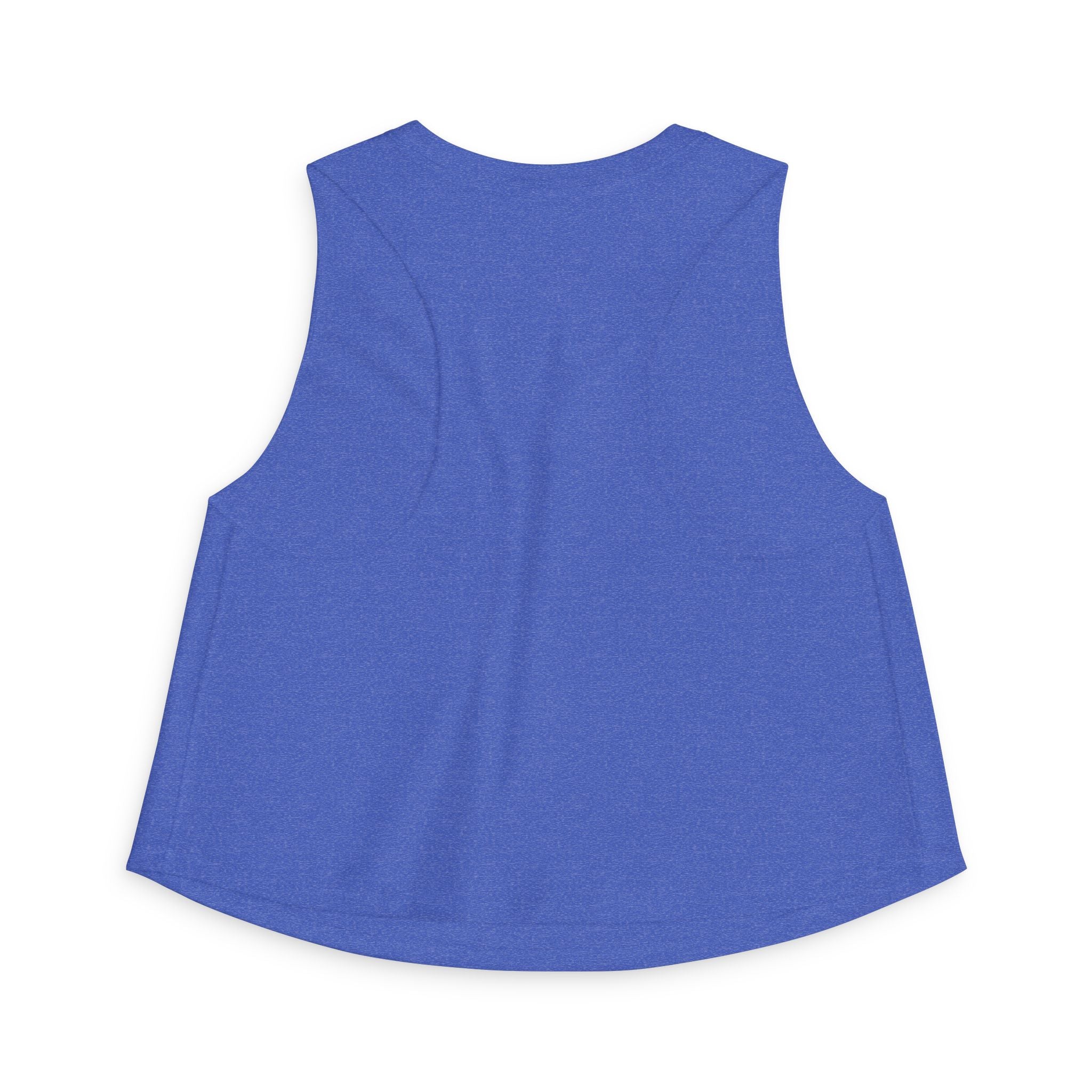 Muscle Mommy Crop Top — Distressed Fitness Mom Gym Tank
