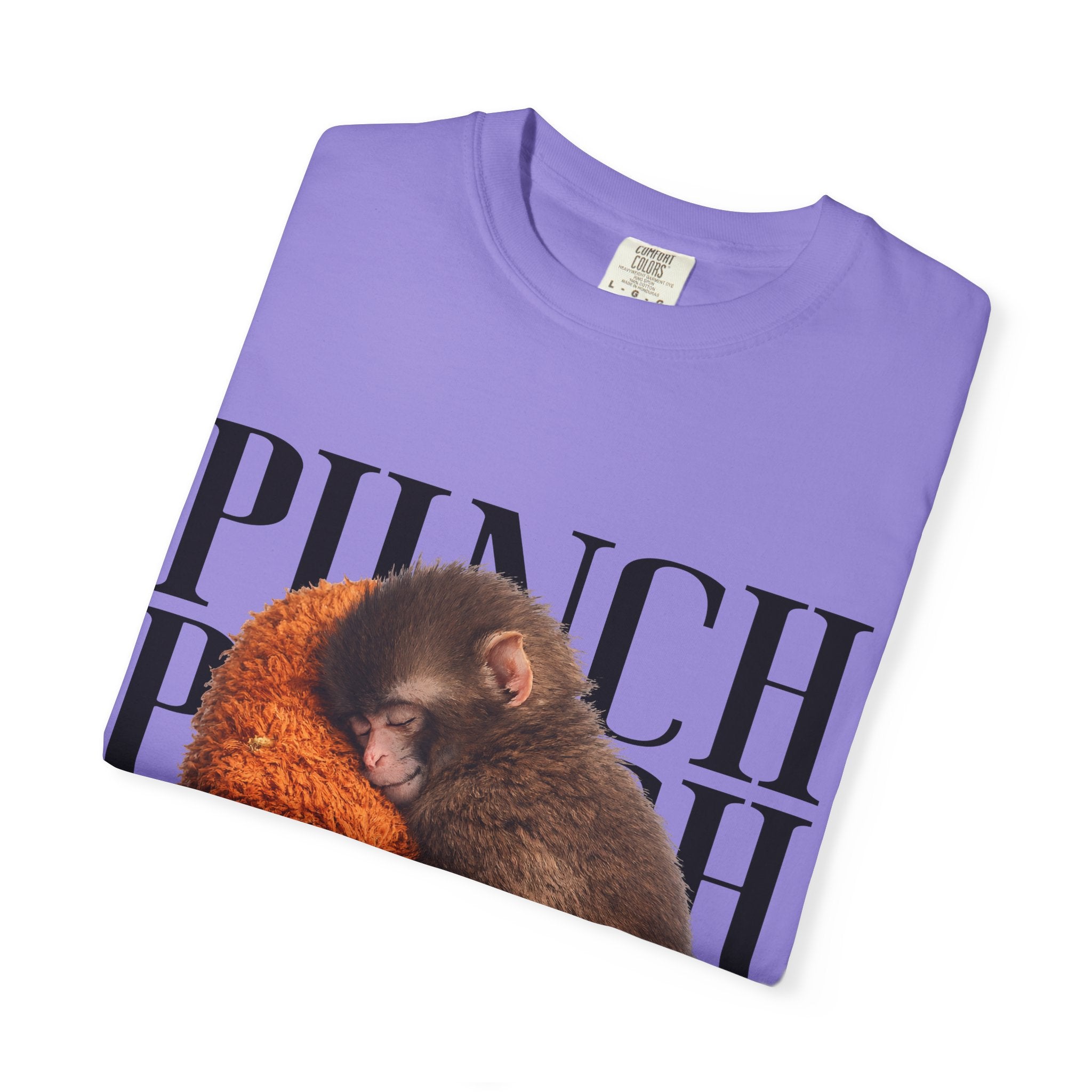 Punch Plush T-Shirt — Cute Sleeping Sloth & Teddy Graphic Tee