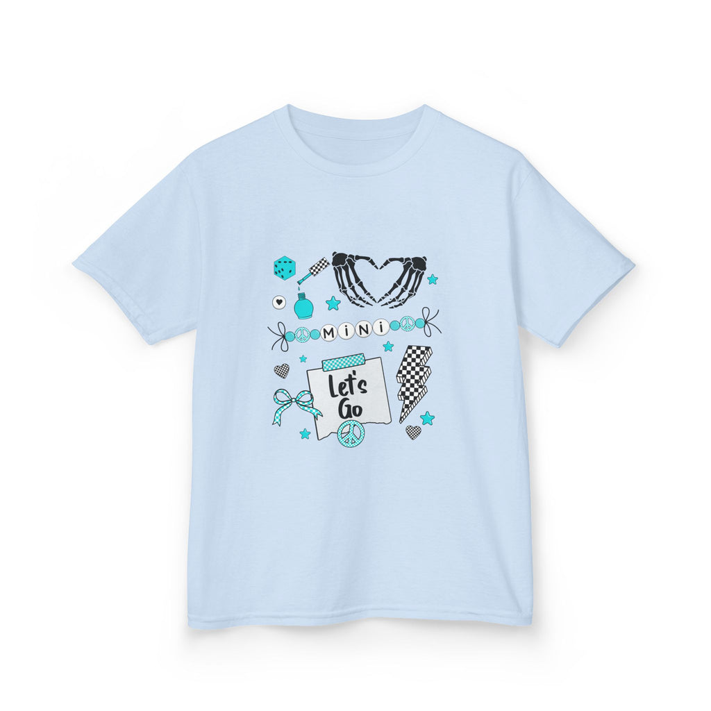 Kids T‑Shirt — 'Let's Go' Cute Adventure Graphic Tee for Girls & Boys