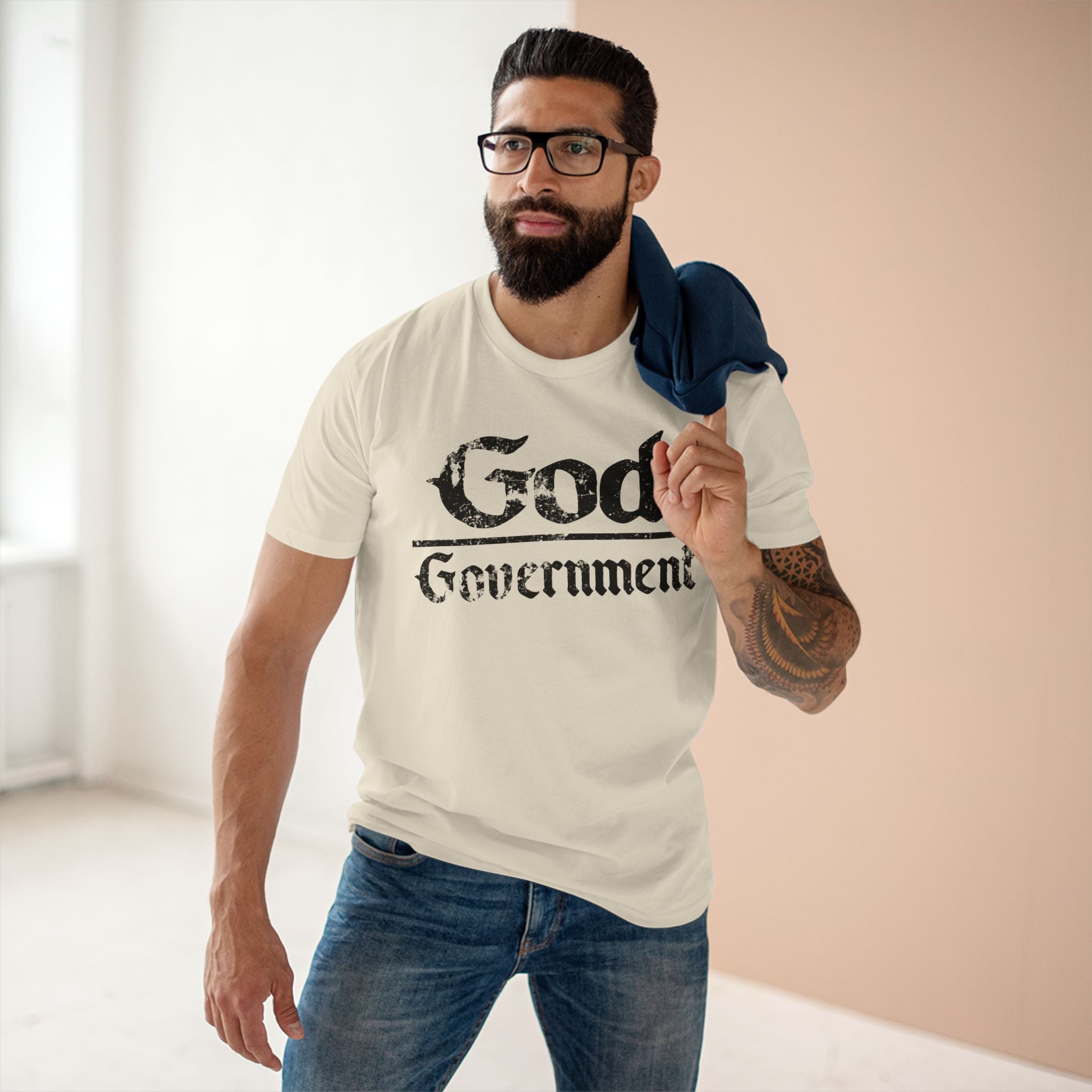 God Over Government T-Shirt — Faith & Patriotism Graphic Tee
