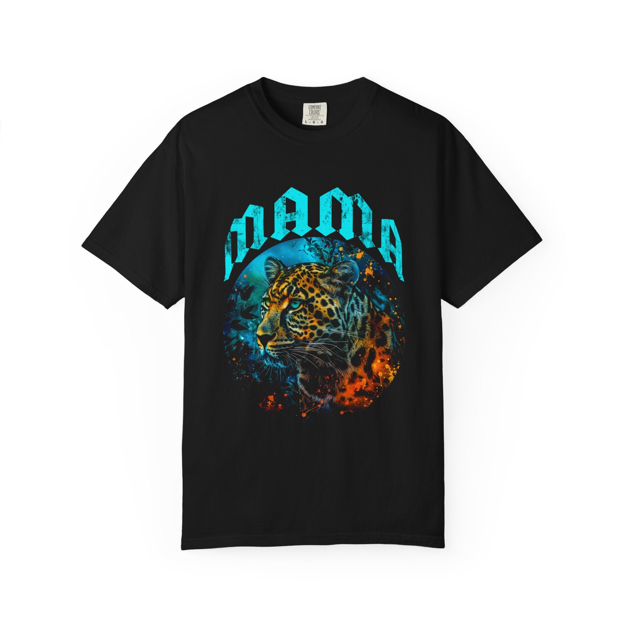 Mama Tiger Graphic T-Shirt — Vintage Watercolor Mom Tee