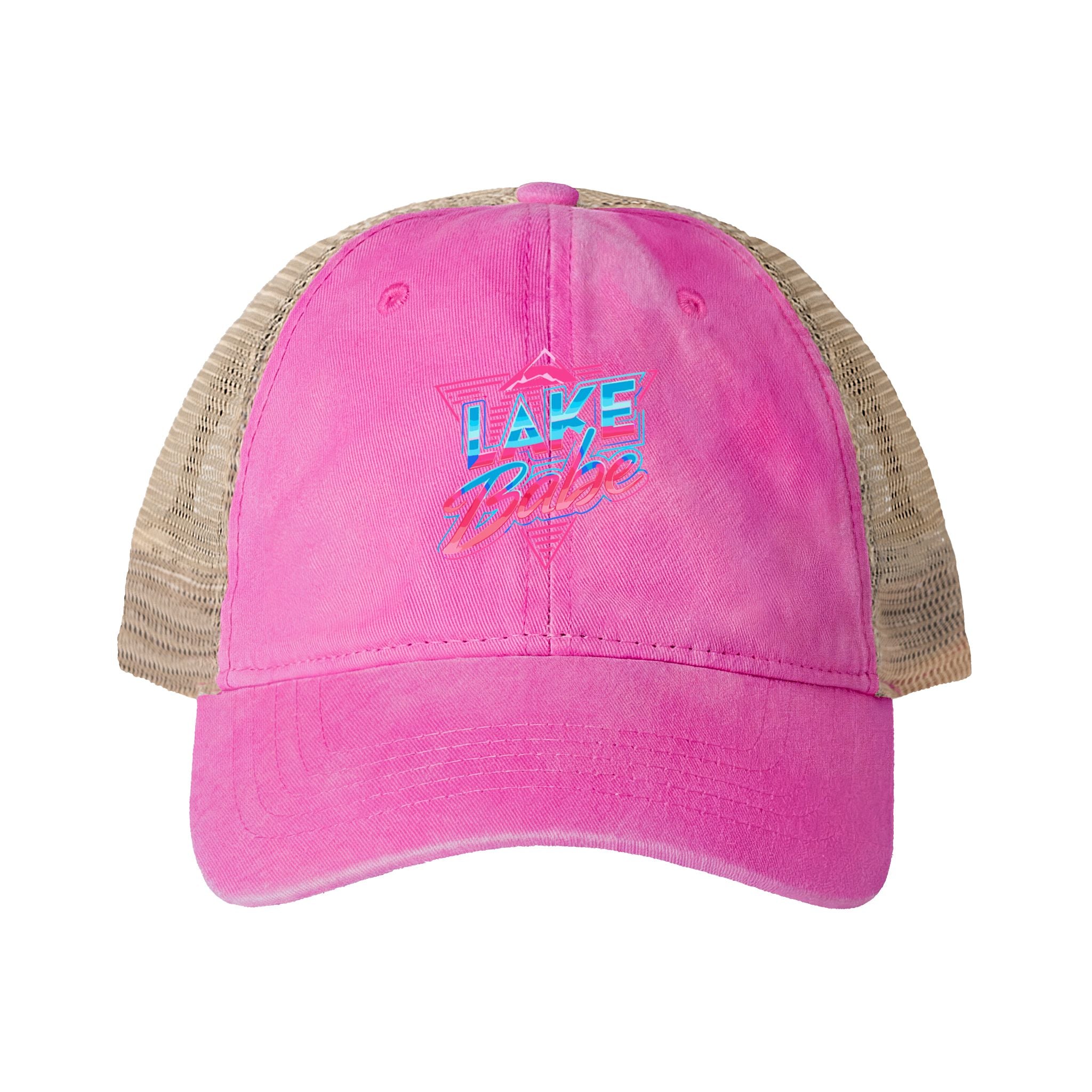 Women's Washed Mesh-Back Cap