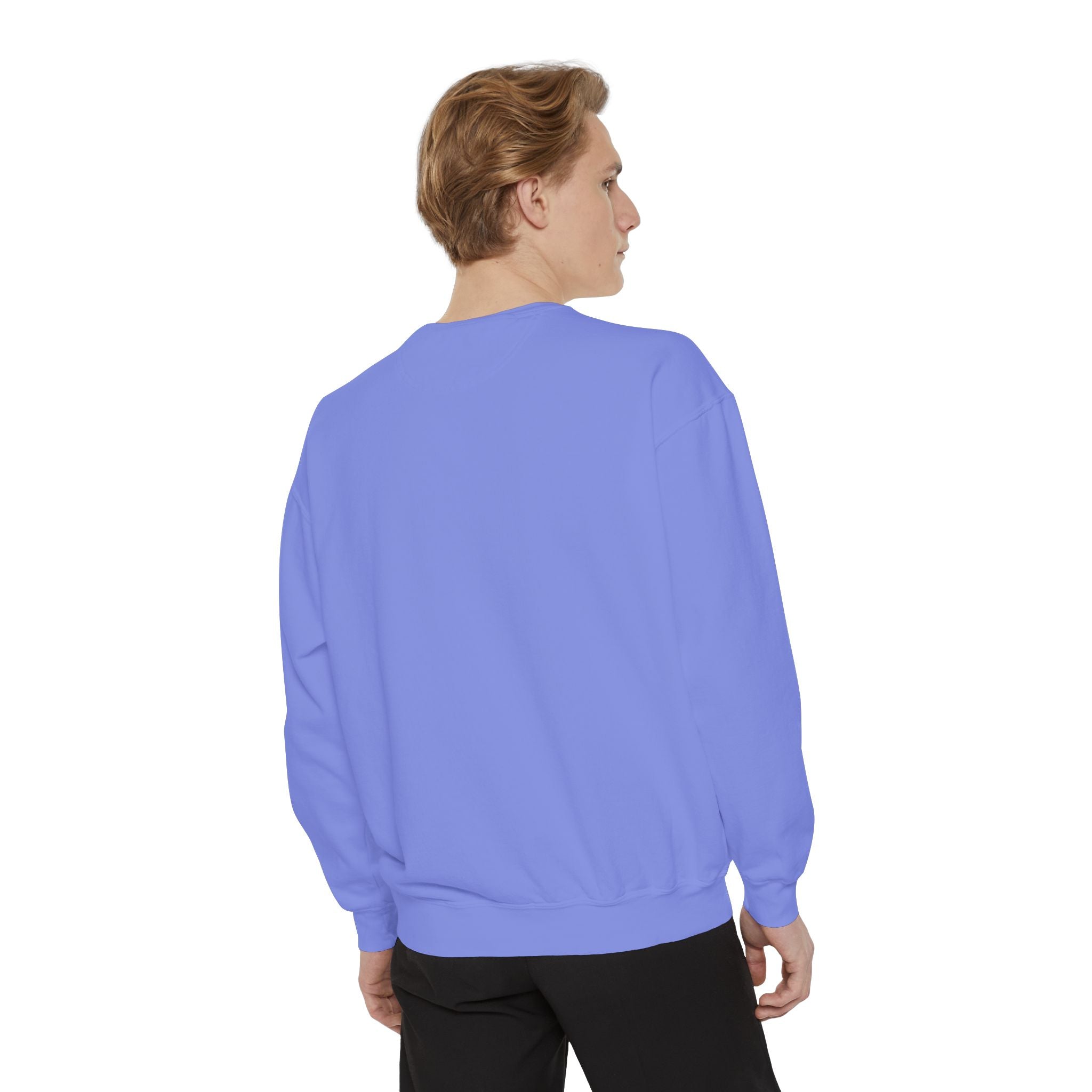 Nurse Face Sweatshirt — Pink Caduceus Retro Graphic Crewneck