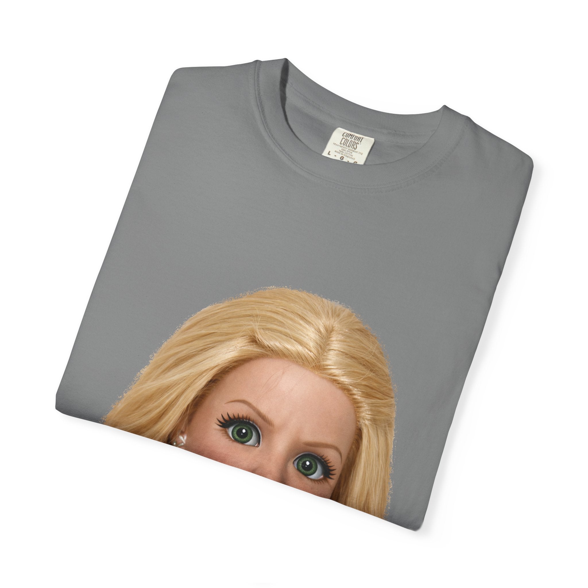 Funny Barbie Face Tee — Sassy Doll Expression Graphic T-Shirt